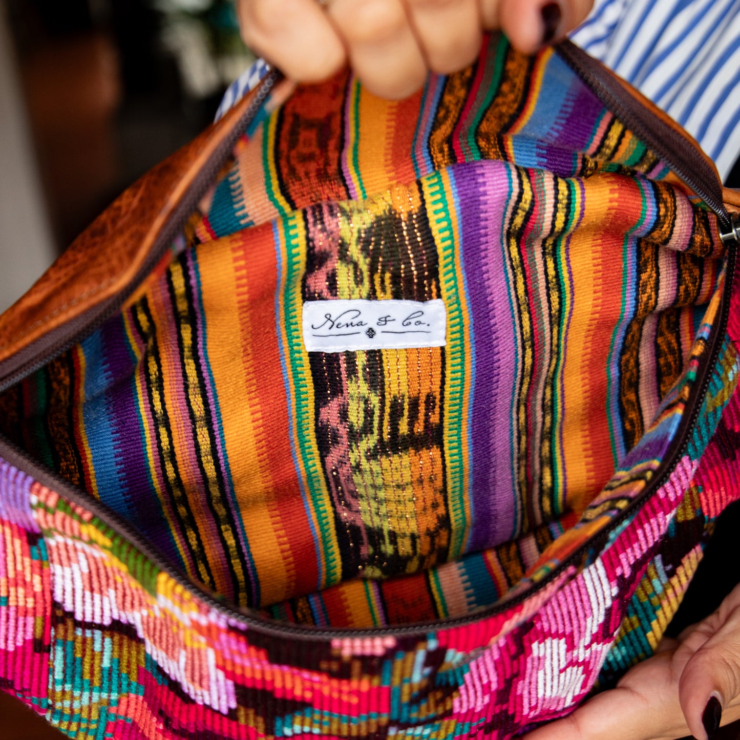 EL DON MANNY PACK - OOAK HUIPIL - HONEY - NO. 18047