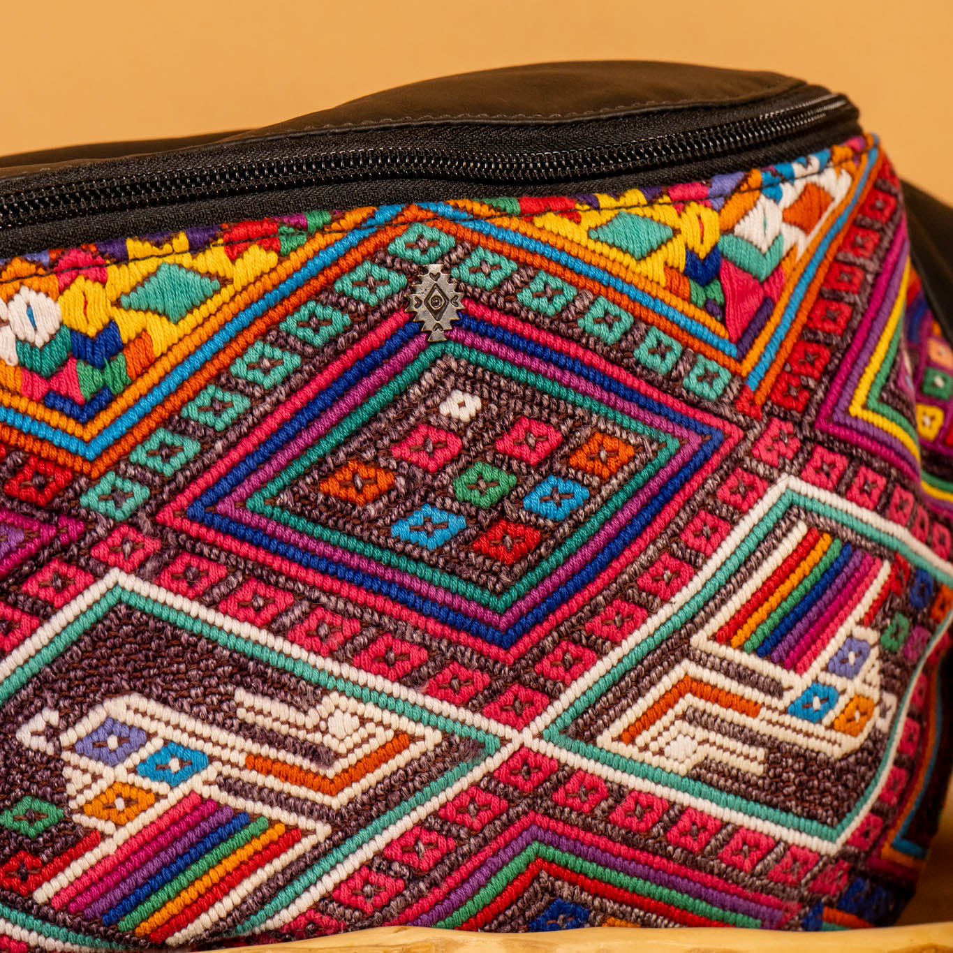 EL DON MANNY PACK - OOAK HUIPIL - BLACK - NO. 16208