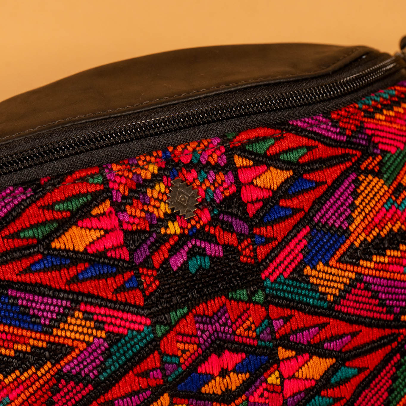 EL DON MANNY PACK - OOAK HUIPIL - BLACK - NO. 16209