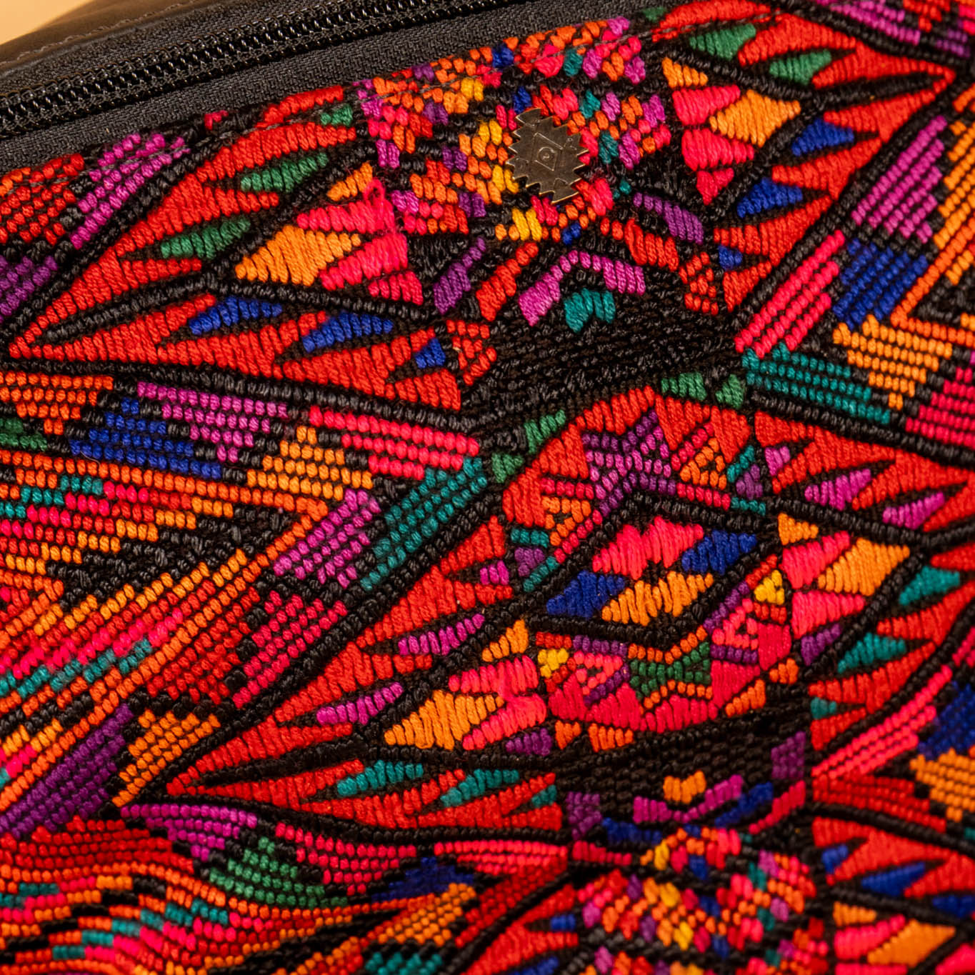 EL DON MANNY PACK - OOAK HUIPIL - BLACK - NO. 16209
