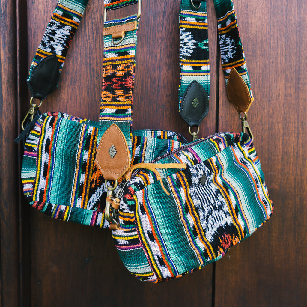 WANDER CROSSBODY + WIDE ADJUSTABLE STRAP SET - EVERGLADE