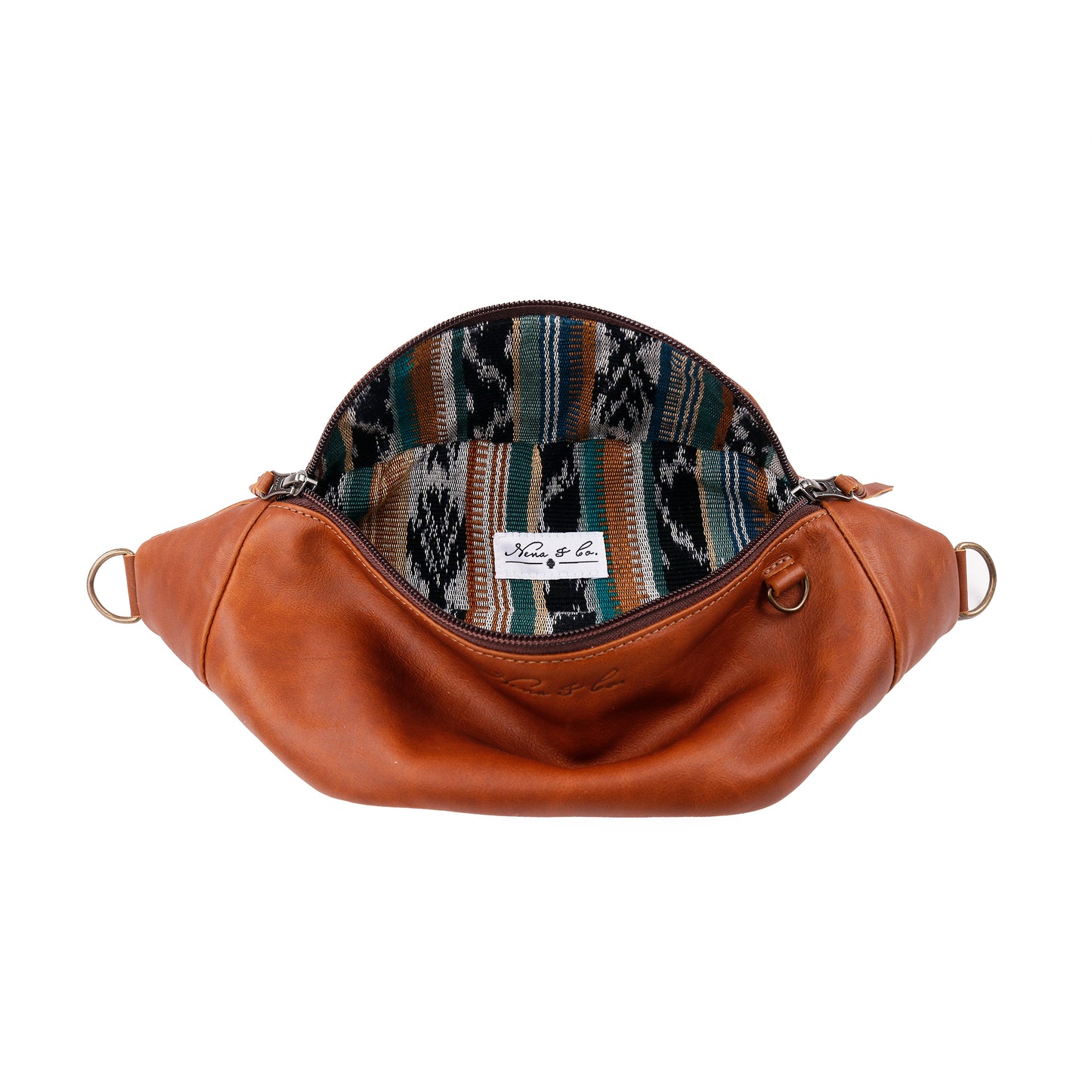 FANCY PACK WITH ADJUSTABLE STRAP - BOSQUE - CAFE