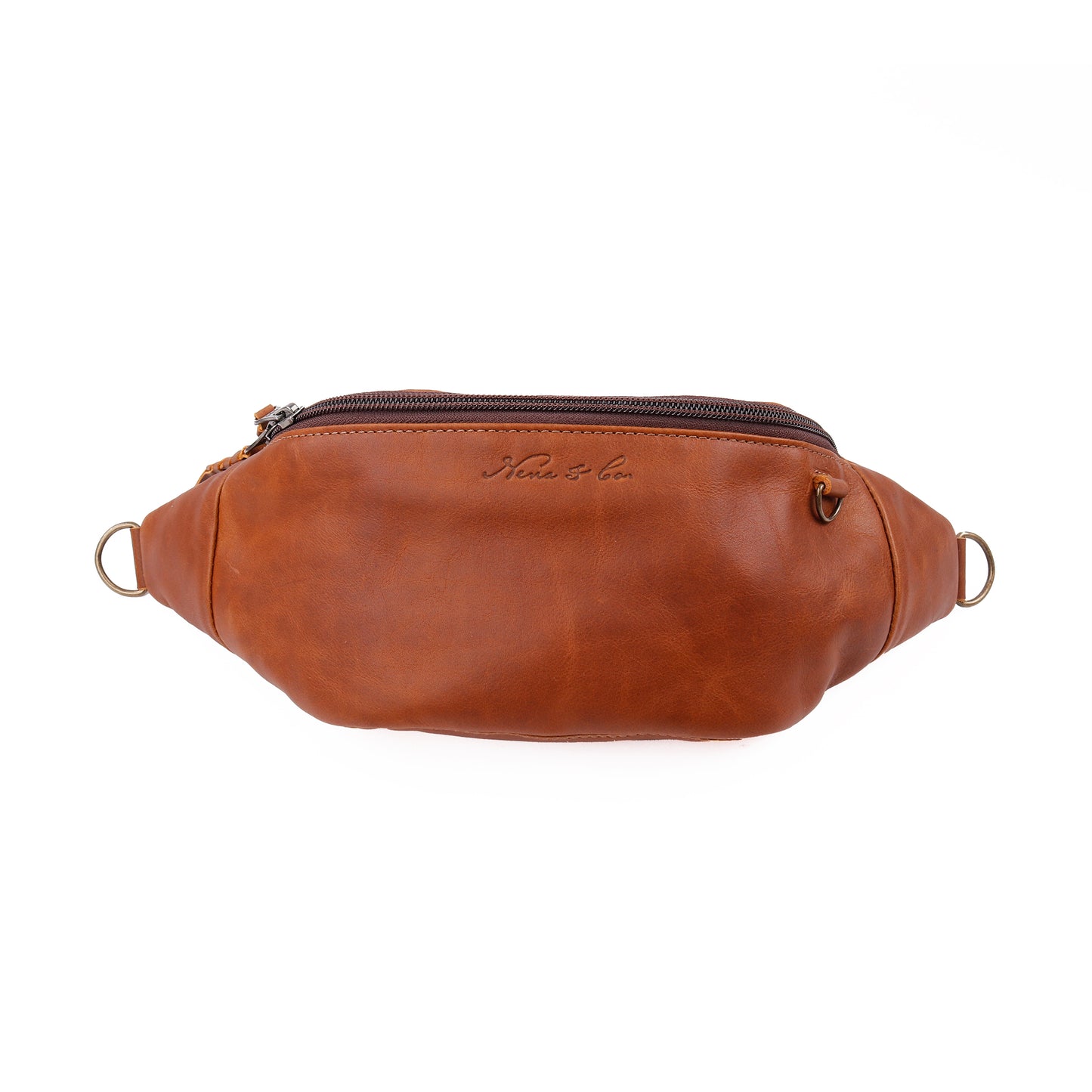 FANCY PACK WITH ADJUSTABLE STRAP - BOSQUE - CAFE