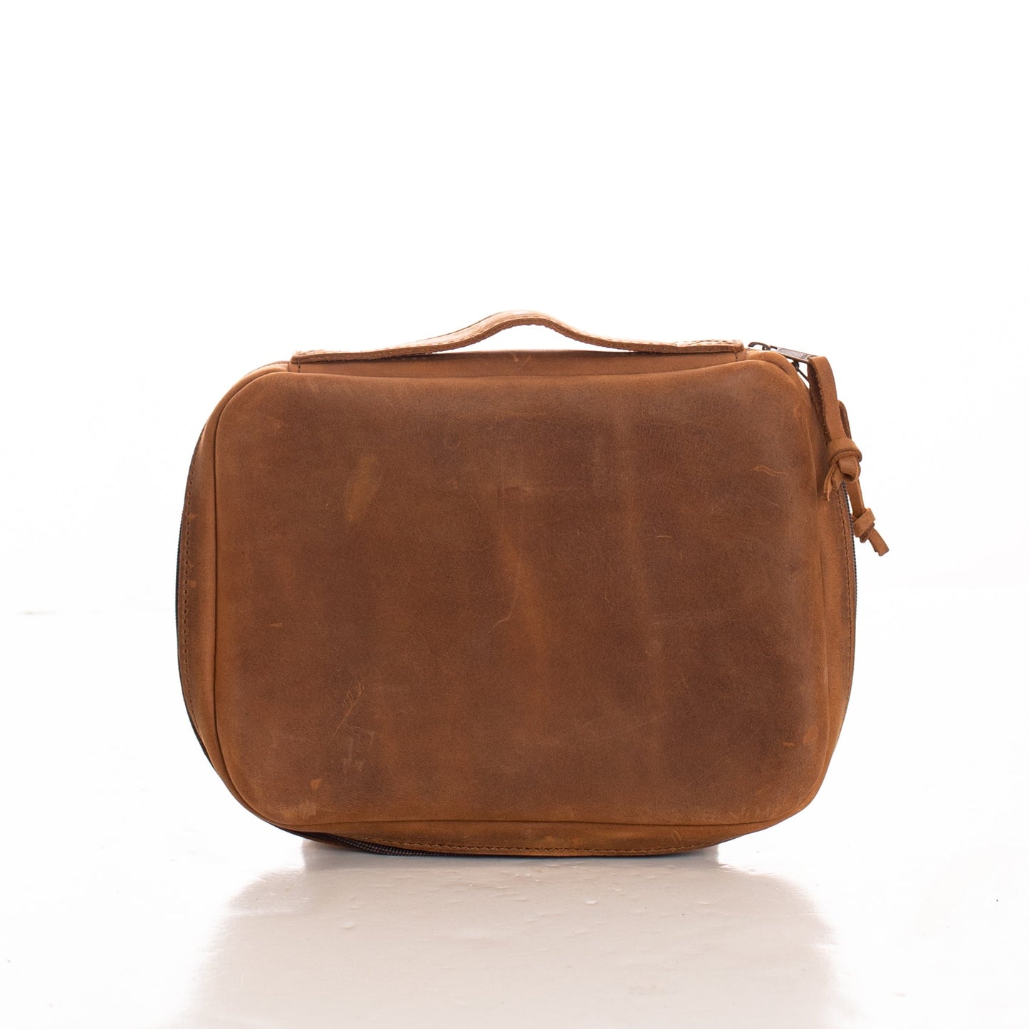 TECH POUCH - MEXICO COLLECTION - TOBACCO LEATHER