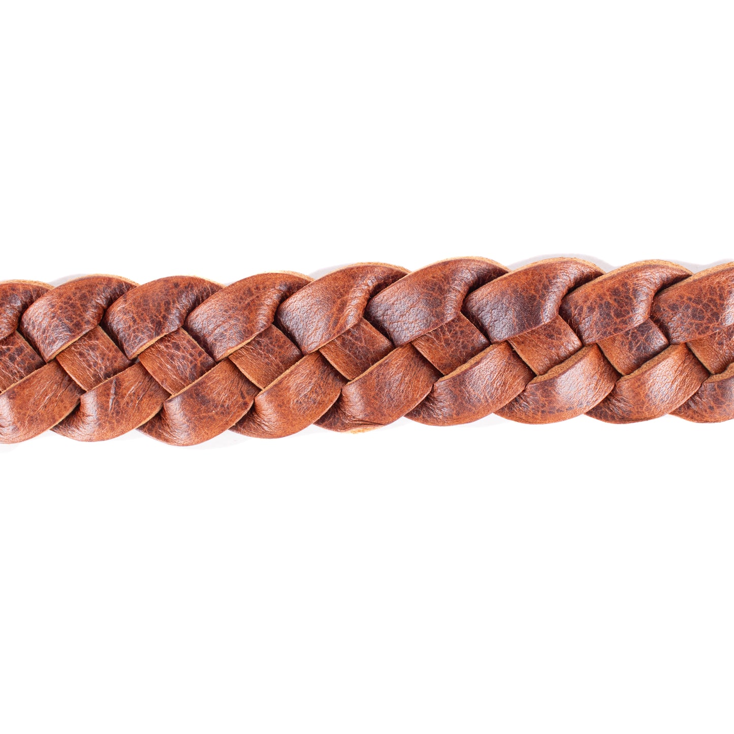 BRAIDED CROSSBODY STRAP - HONEY