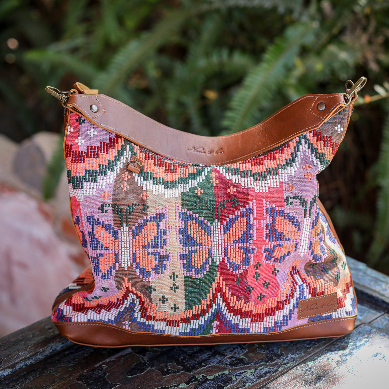 PENELOPE BAG - H&S BUTTERFLY - CAFE - NO. 200037