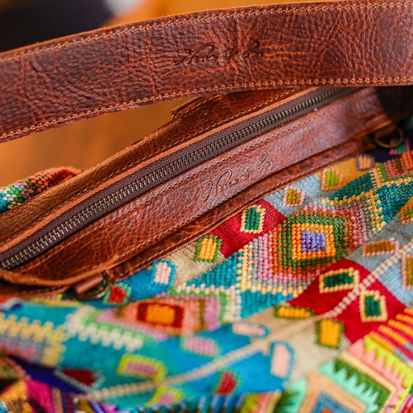 BEATRIZ CDB + DIAMANTE STRAP - H&S WHEAT - HONEY - NO. 19686