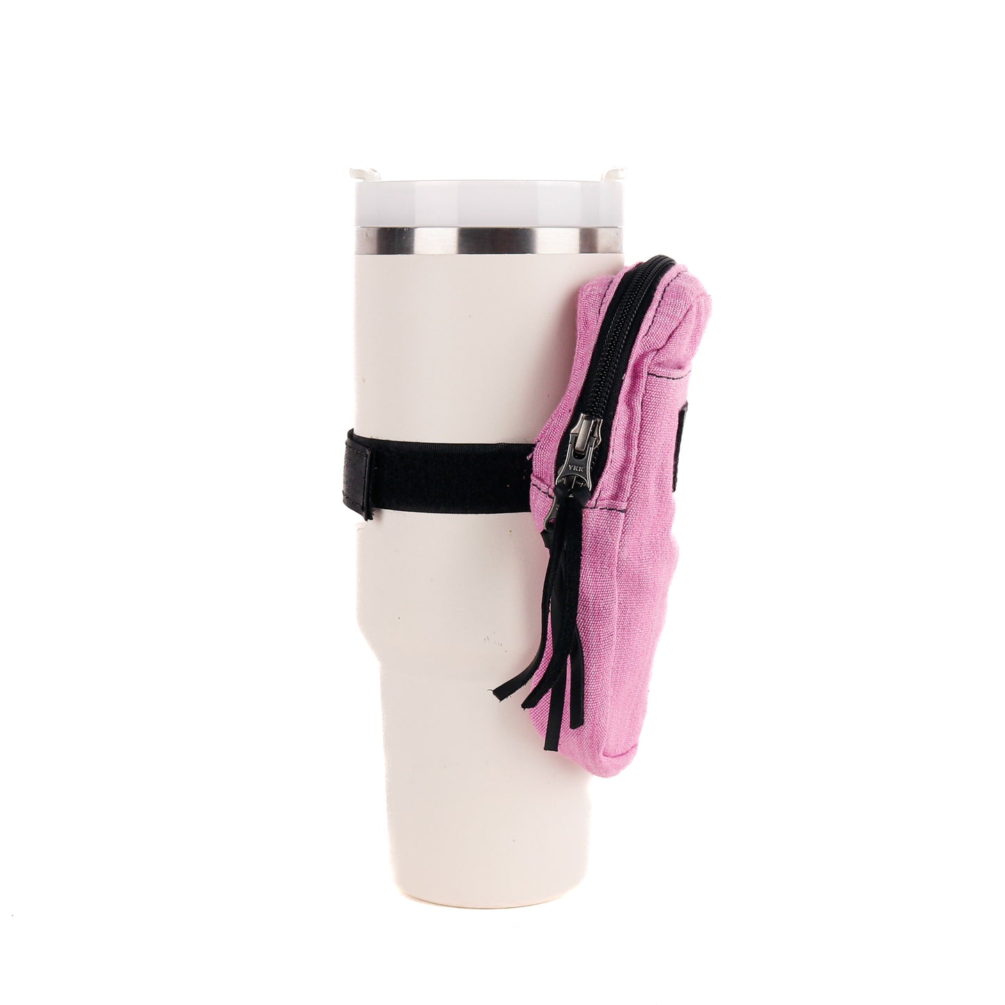 TUMBLER ACCESSORY POUCH - PINK - BLACK