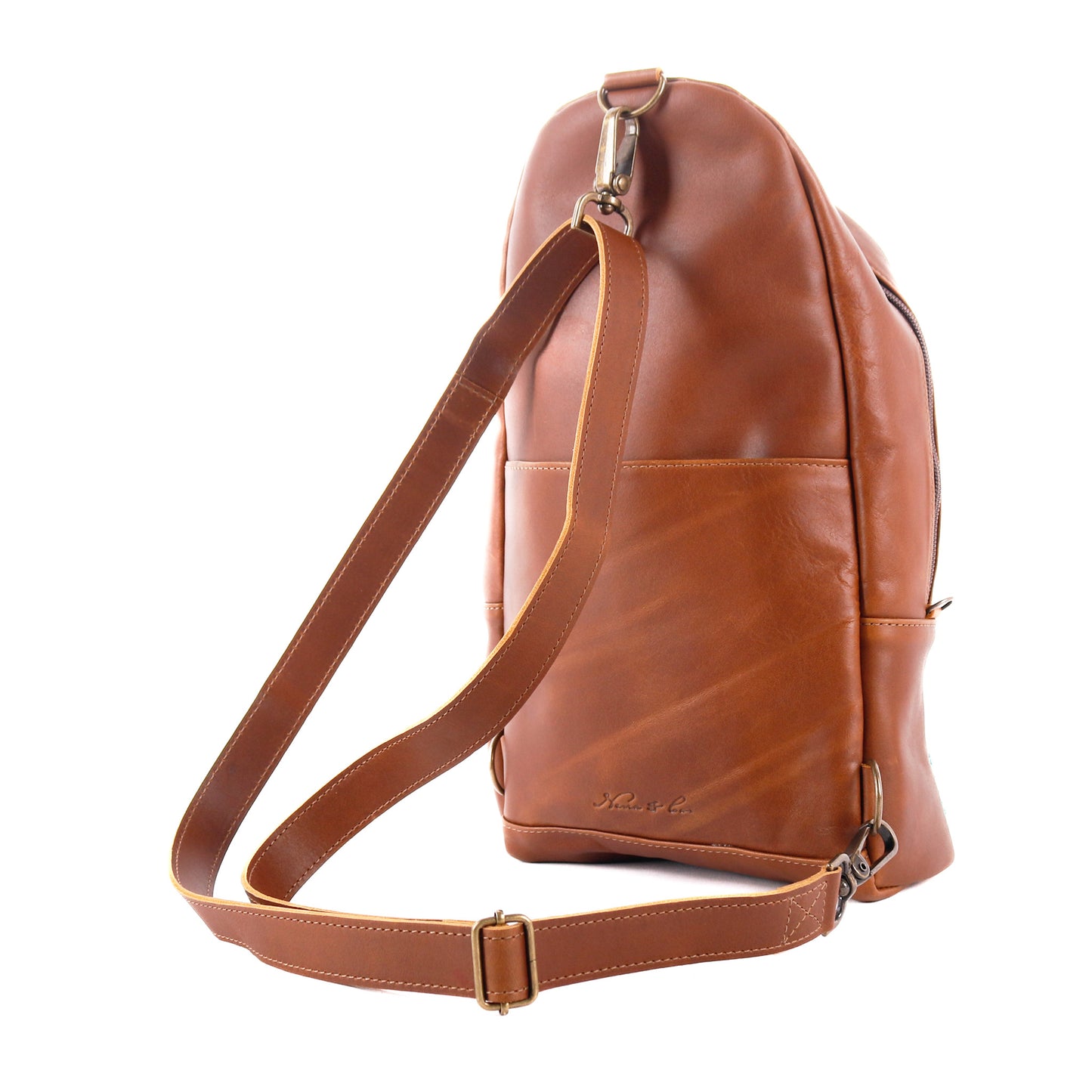 CROSSBODY SLING 2.0 - OOAK - CAFE - NO. 12250