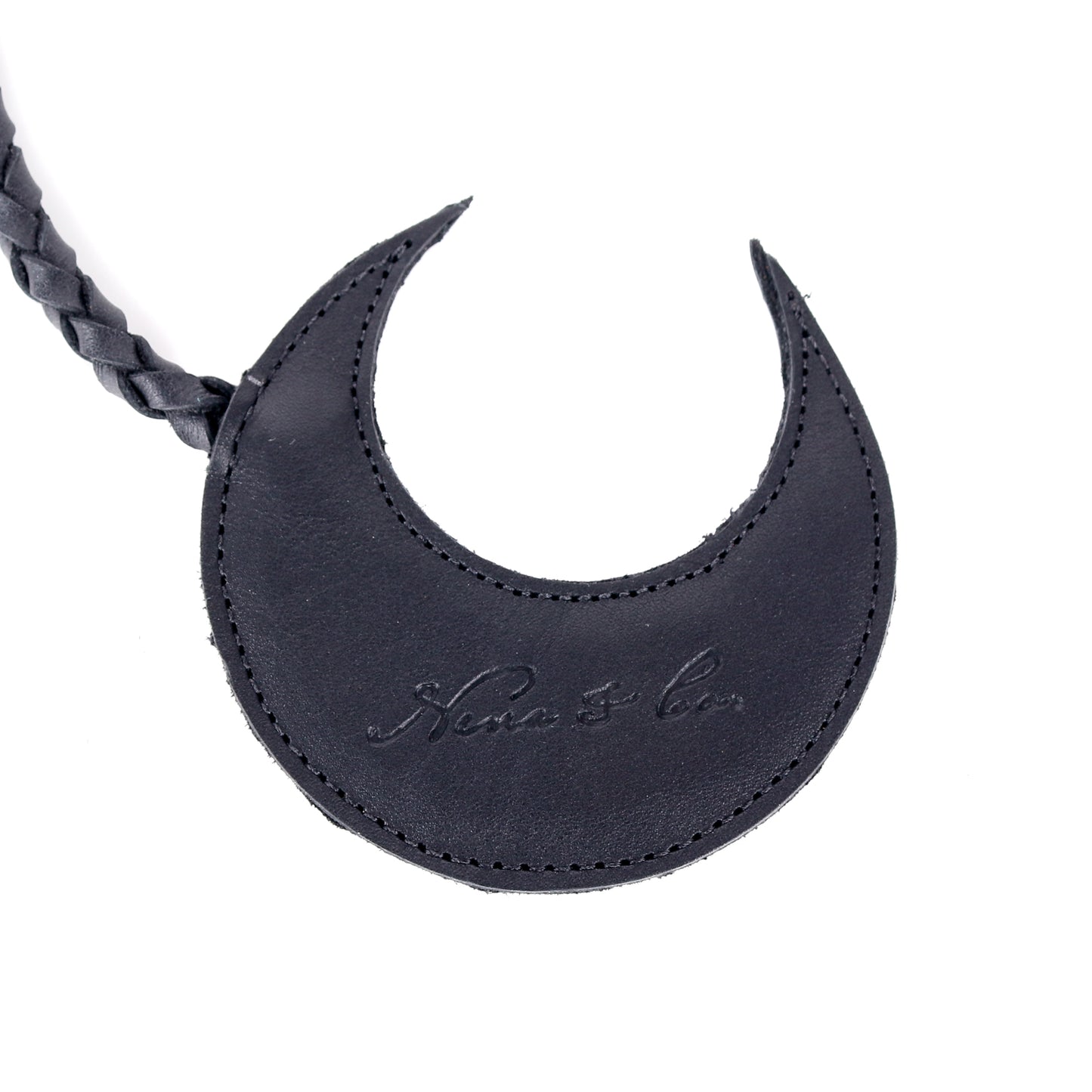 MOON & STAR TASSEL - BLACK