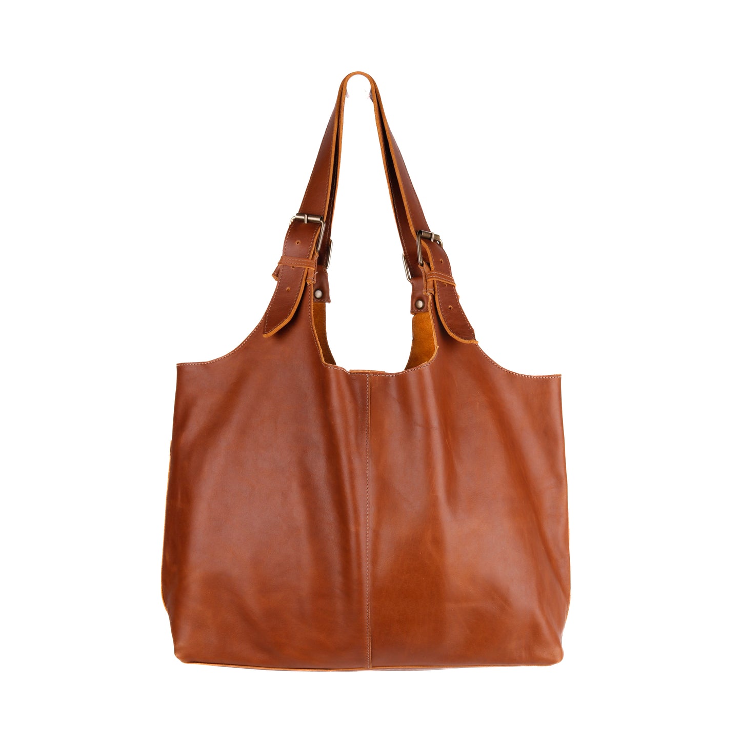 ALEJANDRA BAG - FULL LEATHER - CAFE