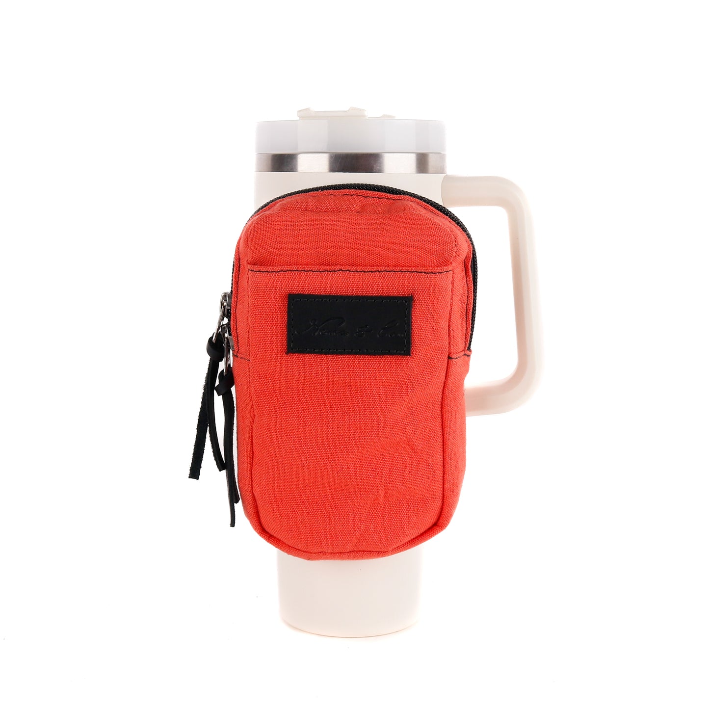 TUMBLER ACCESSORY POUCH - CHILI - BLACK