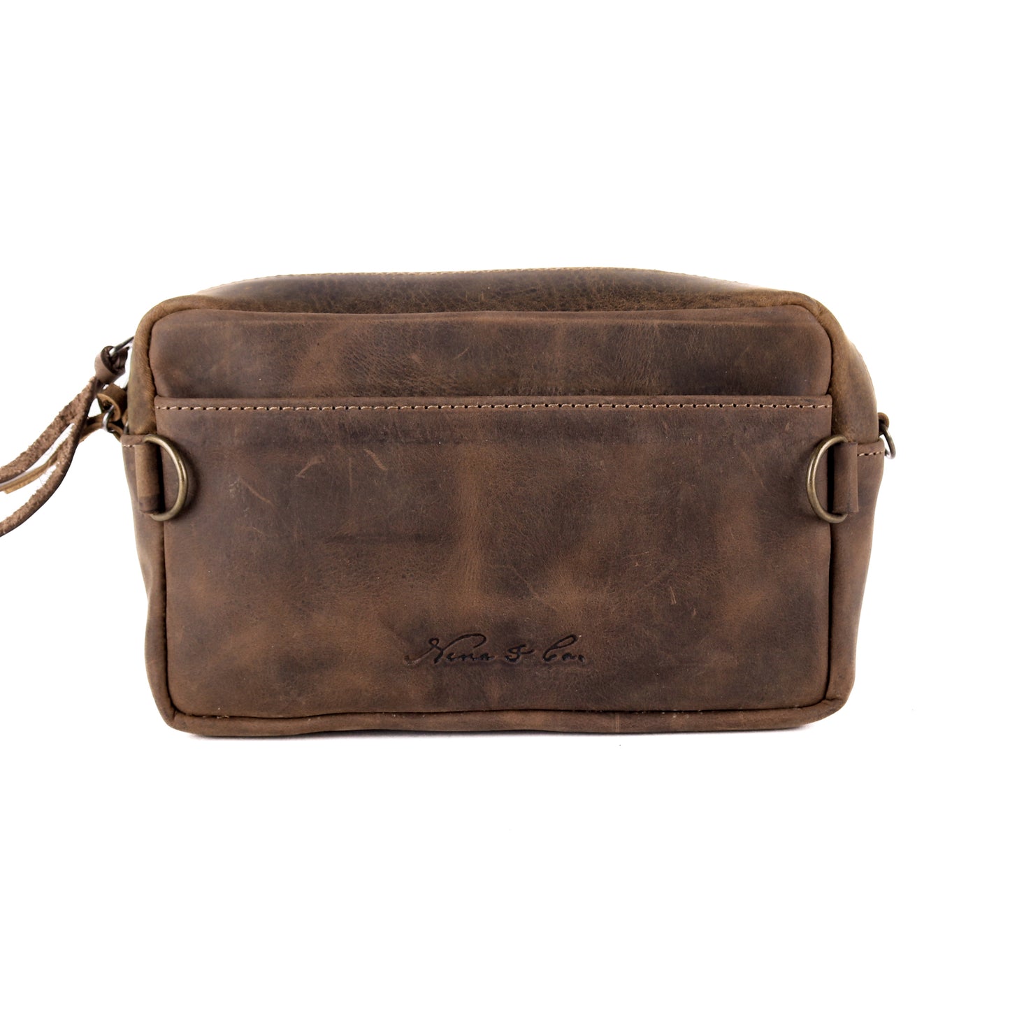 WANDER CROSSBODY BAG + STRAP SET - H&S PANEL - COCOA - NO. 13642