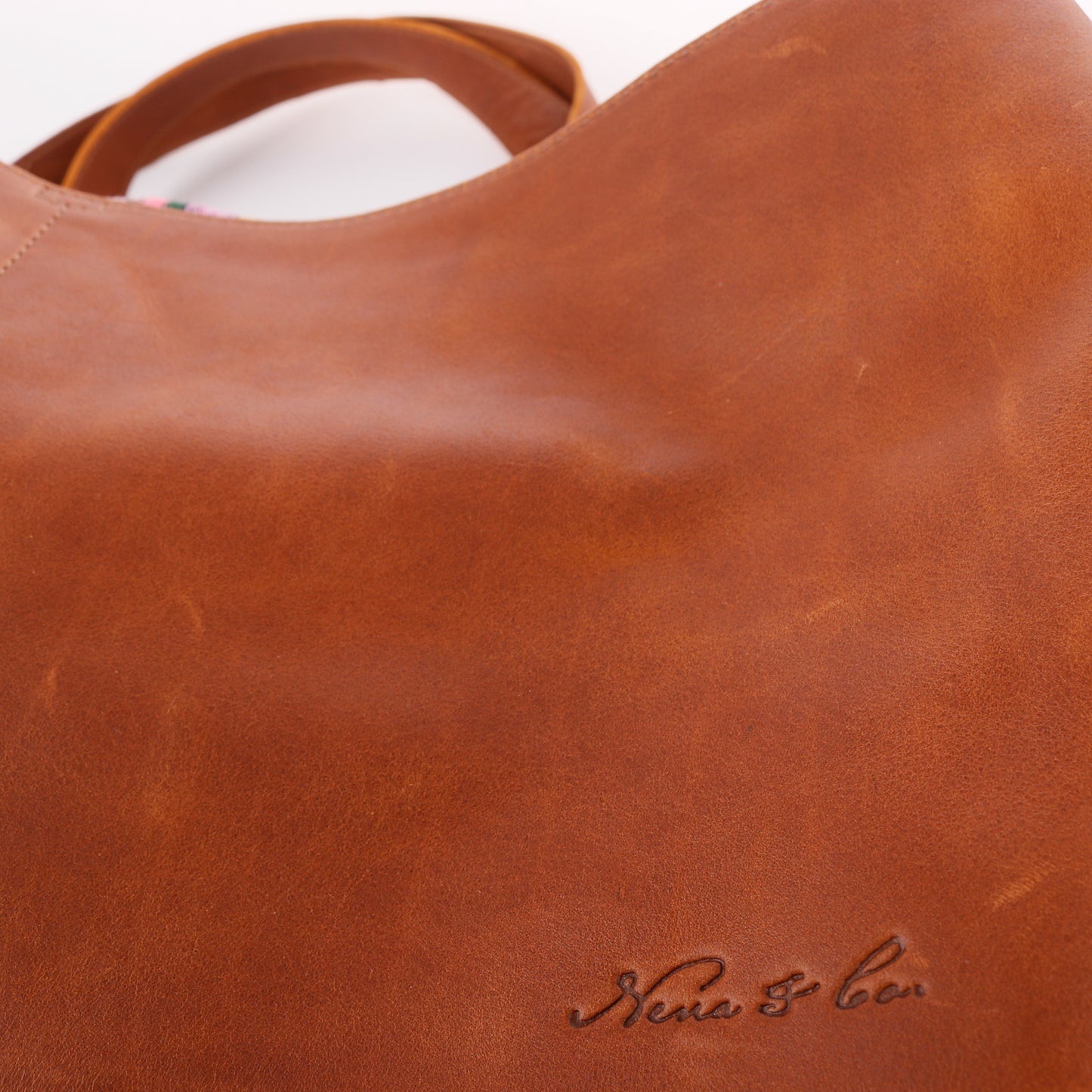 ALEJANDRA BAG - CORTE DE PLAYA - CAFE LEATHER - NO. 10145