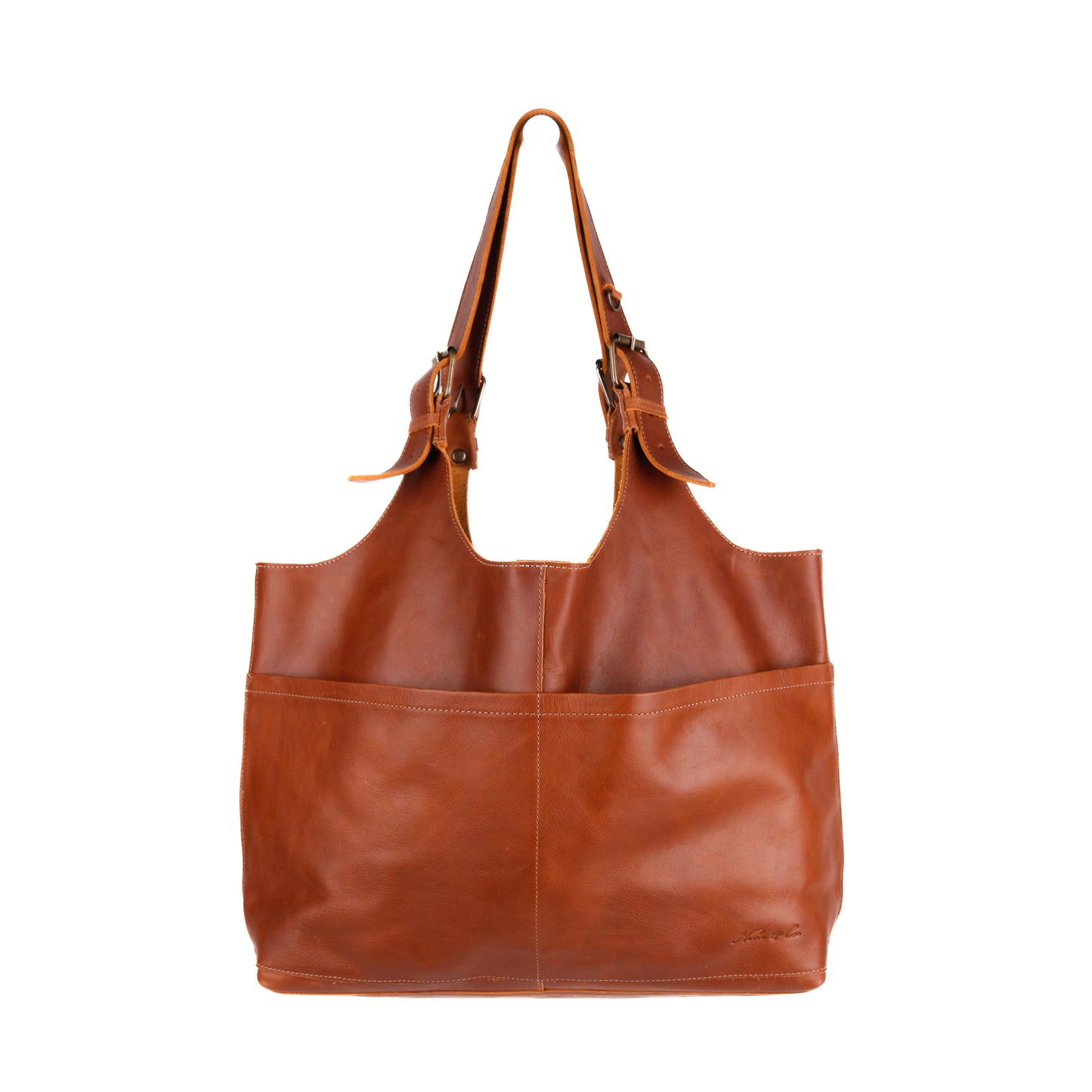 ALEJANDRA BAG - FULL LEATHER - CAFE