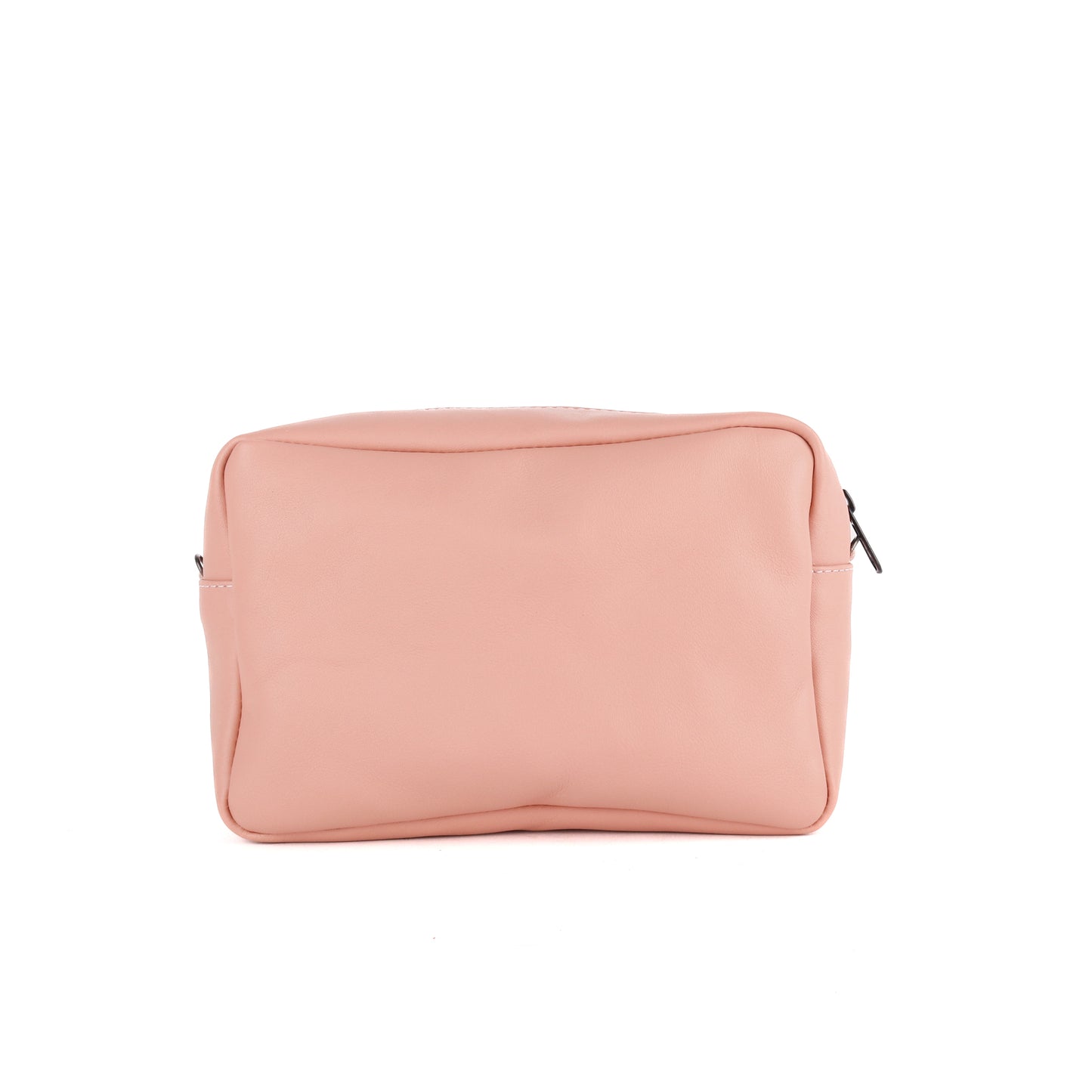 THE PERFECT WET BAG - SMALL - BREAST CANCER AWARENESS CAPSULE - FULL LEATHER - ROSE PINK