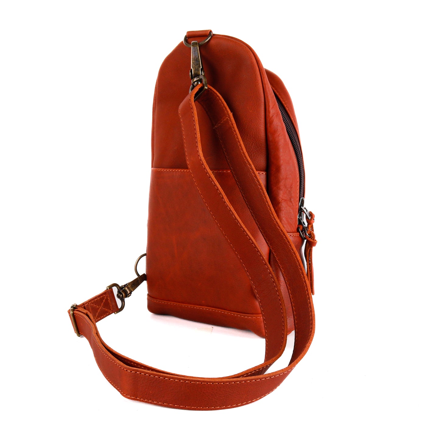 CROSSBODY SLING 2.0 - FULL LEATHER - NEW MOON ICON - SIENNA