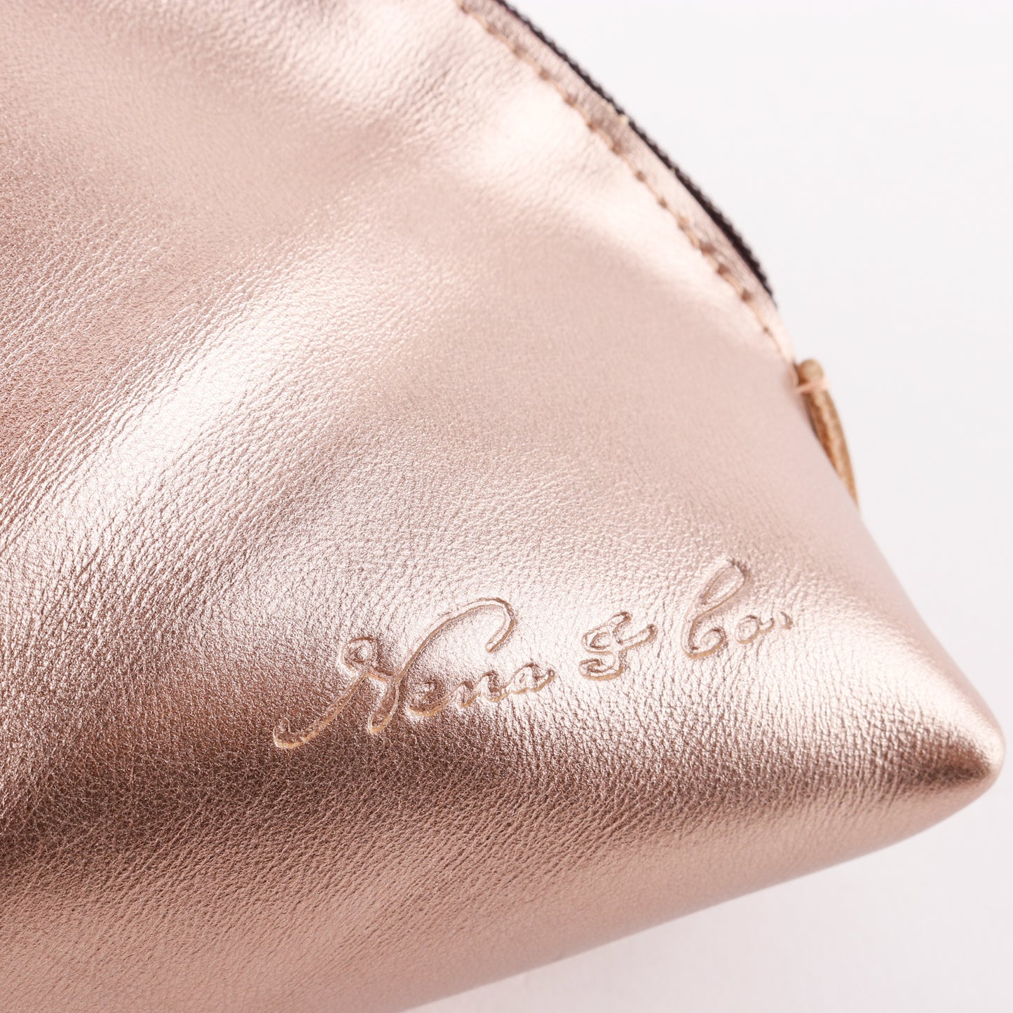 DOME CLUTCH - FULL LEATHER - METALLIC