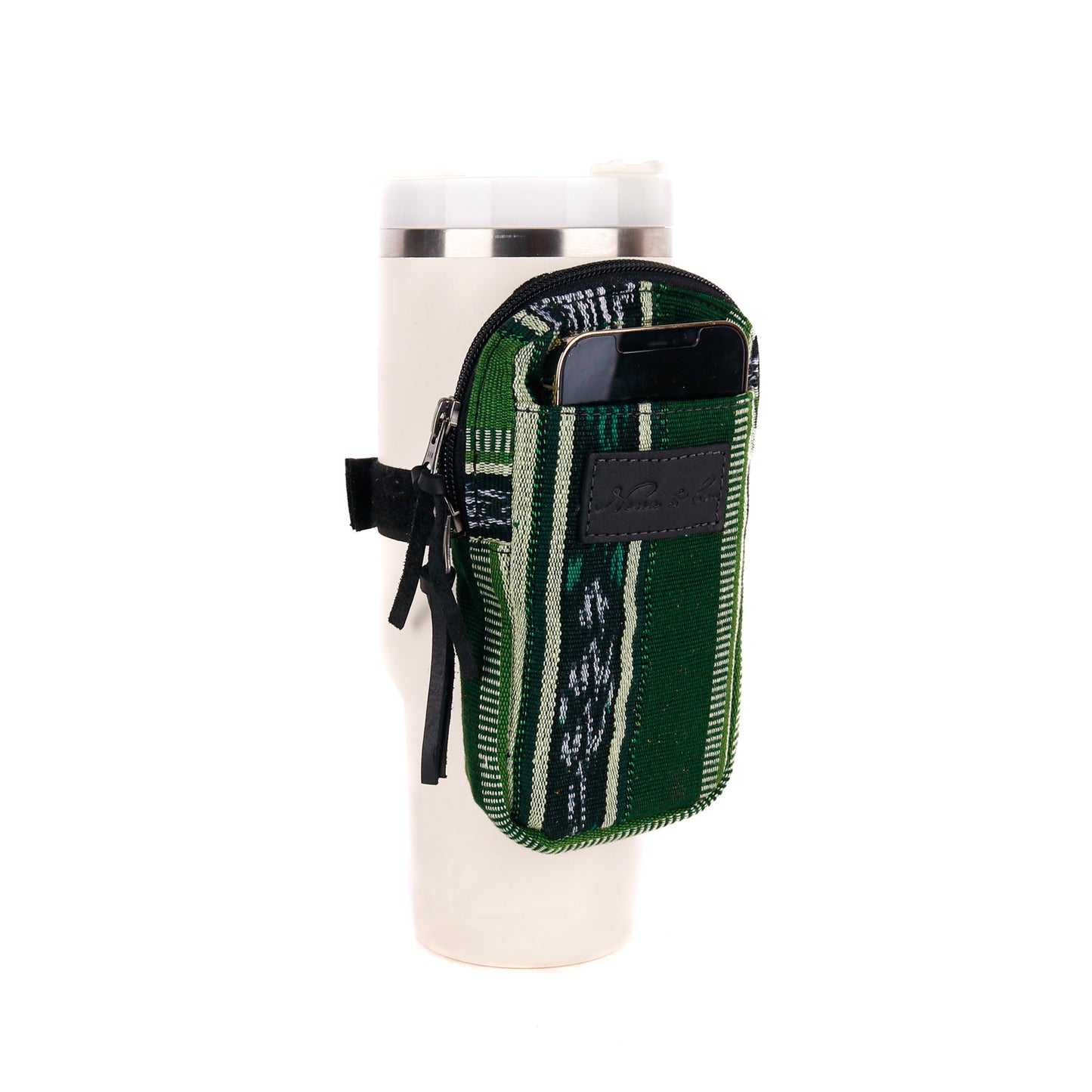 TUMBLER ACCESSORY POUCH - VERDANT - BLACK