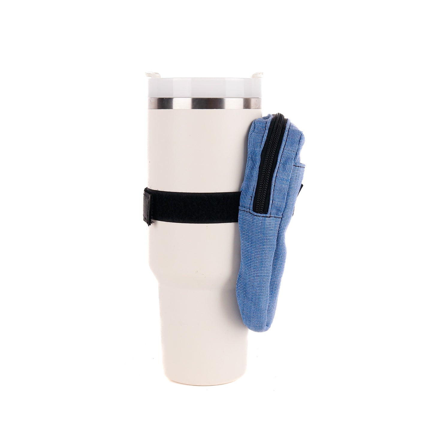 TUMBLER ACCESSORY POUCH - BRIGHT BLUE - BLACK