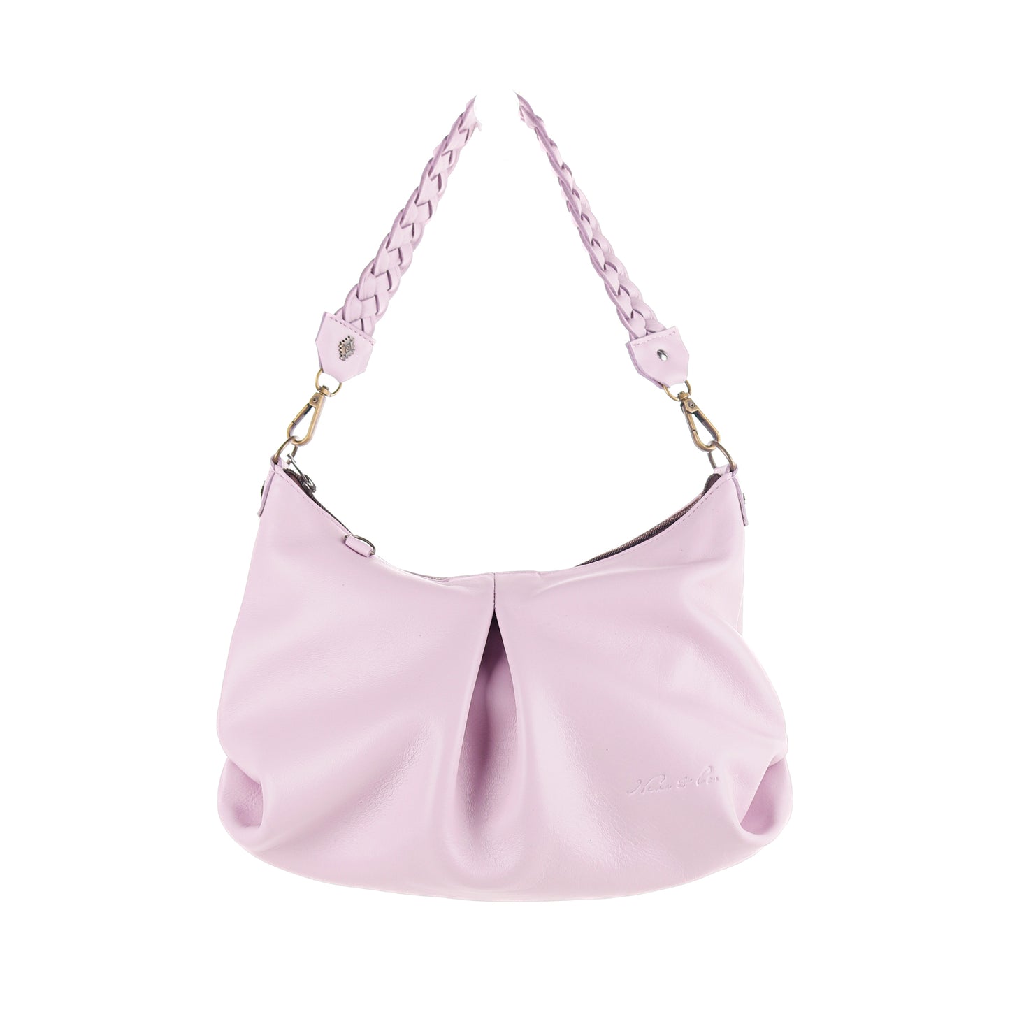 EXPEDITION BAG - SMALL - FULL LEATHER - LAVENDER