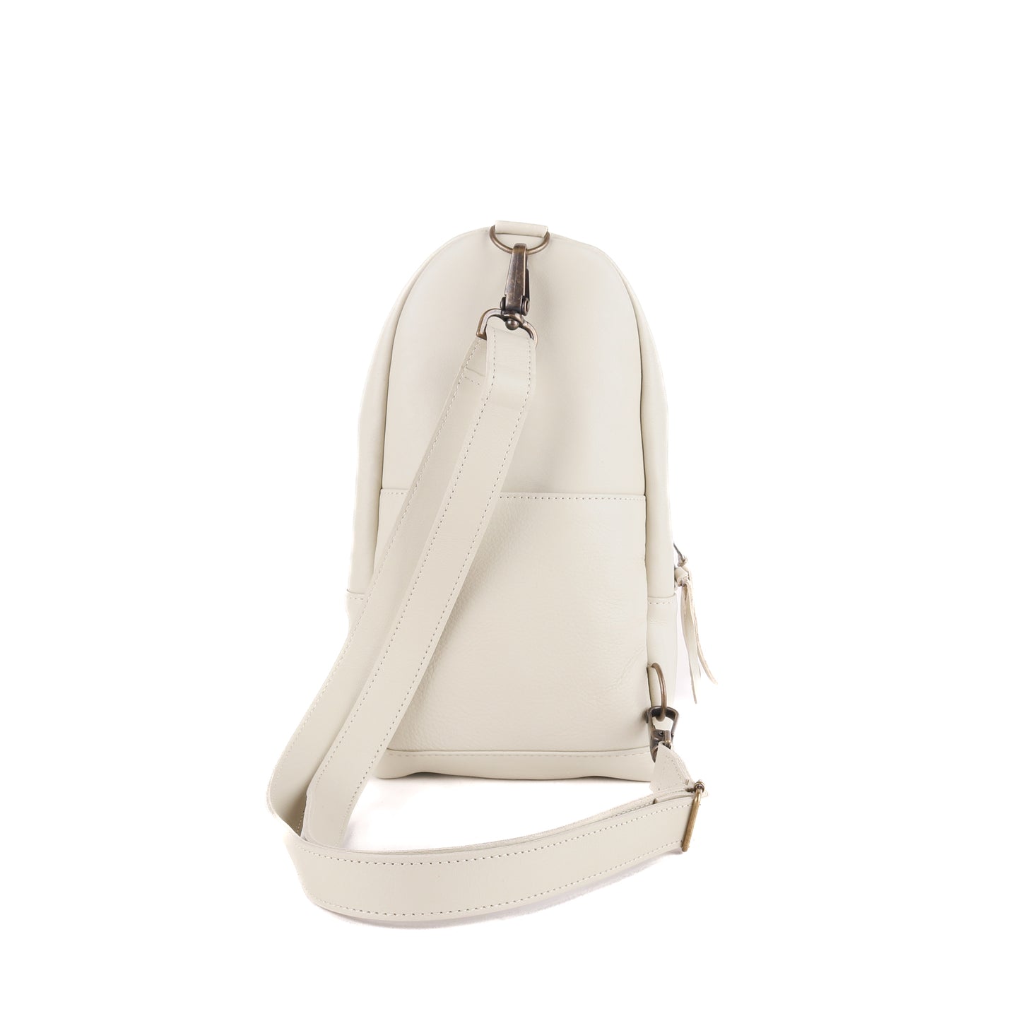 CROSSBODY SLING 2.0 - FULL LEATHER - BONE