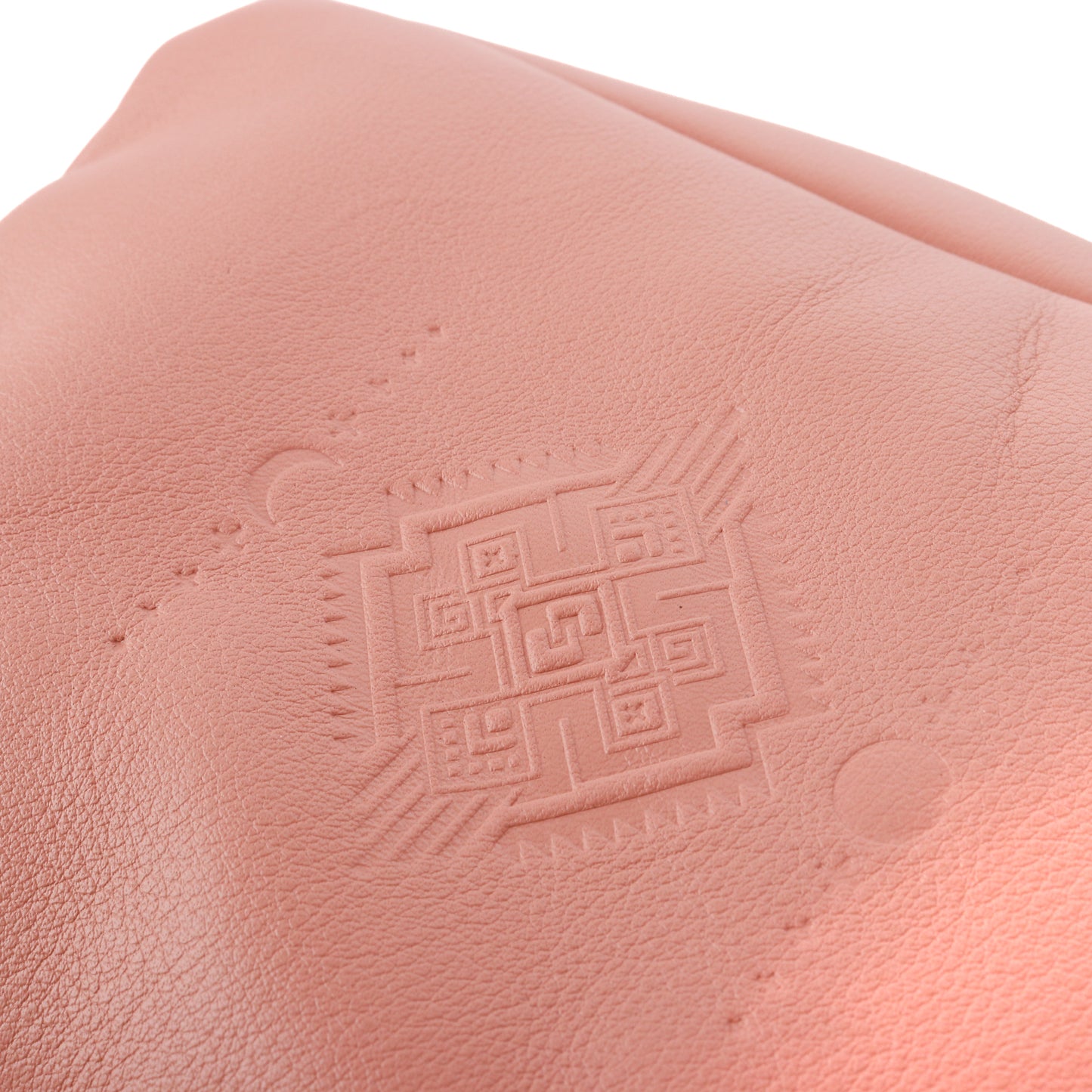 THE PERFECT WET BAG - SMALL - BREAST CANCER AWARENESS CAPSULE - FULL LEATHER - ROSE PINK