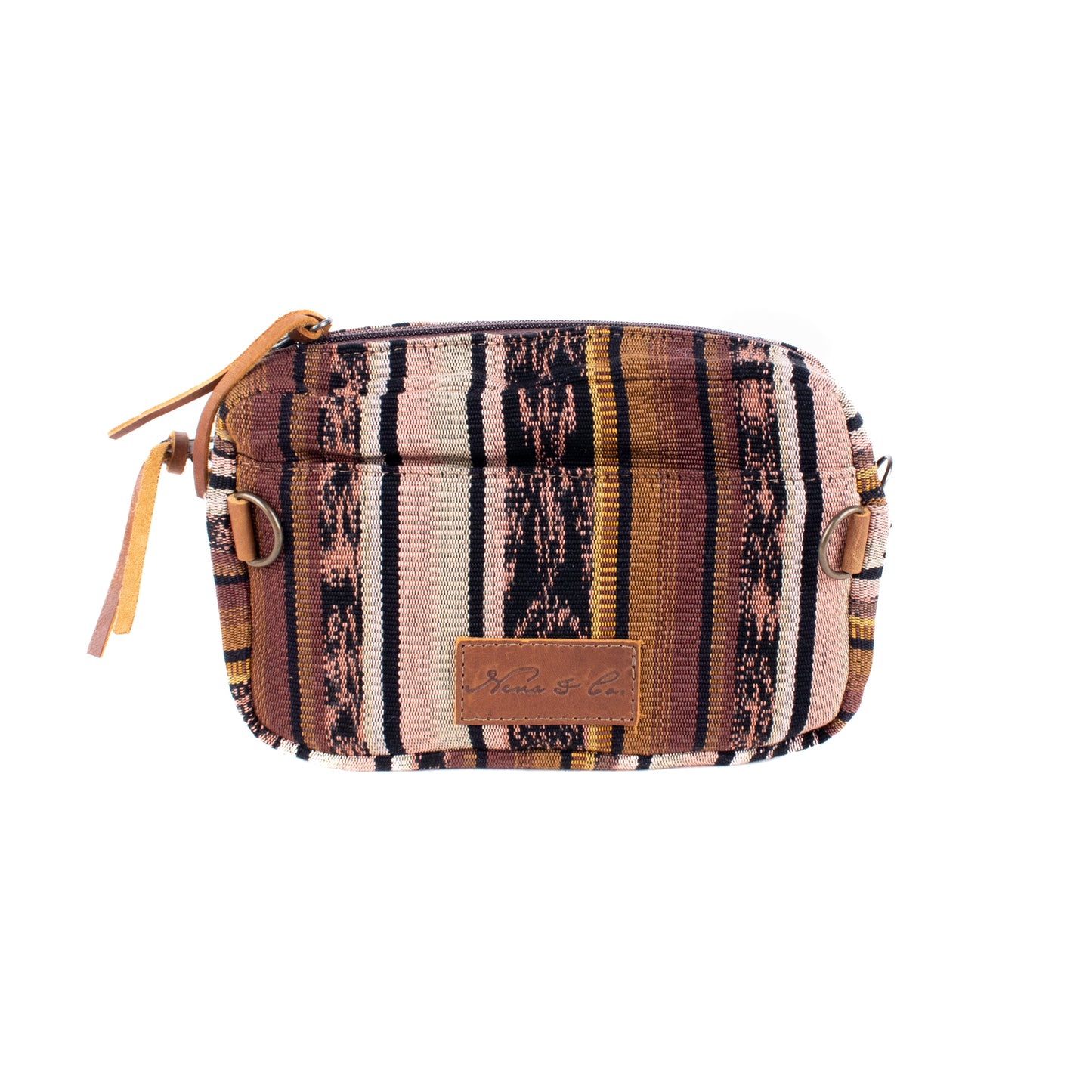 WANDER CROSSBODY + WIDE ADJUSTABLE STRAP SET - AFFOGATO ROSE - CAFE