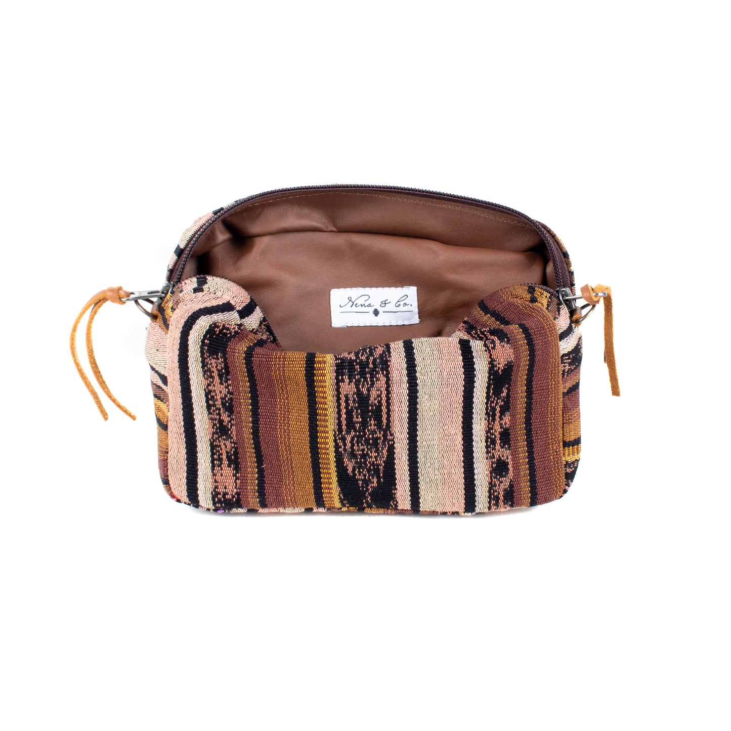 WANDER CROSSBODY + WIDE ADJUSTABLE STRAP SET - AFFOGATO ROSE - CAFE