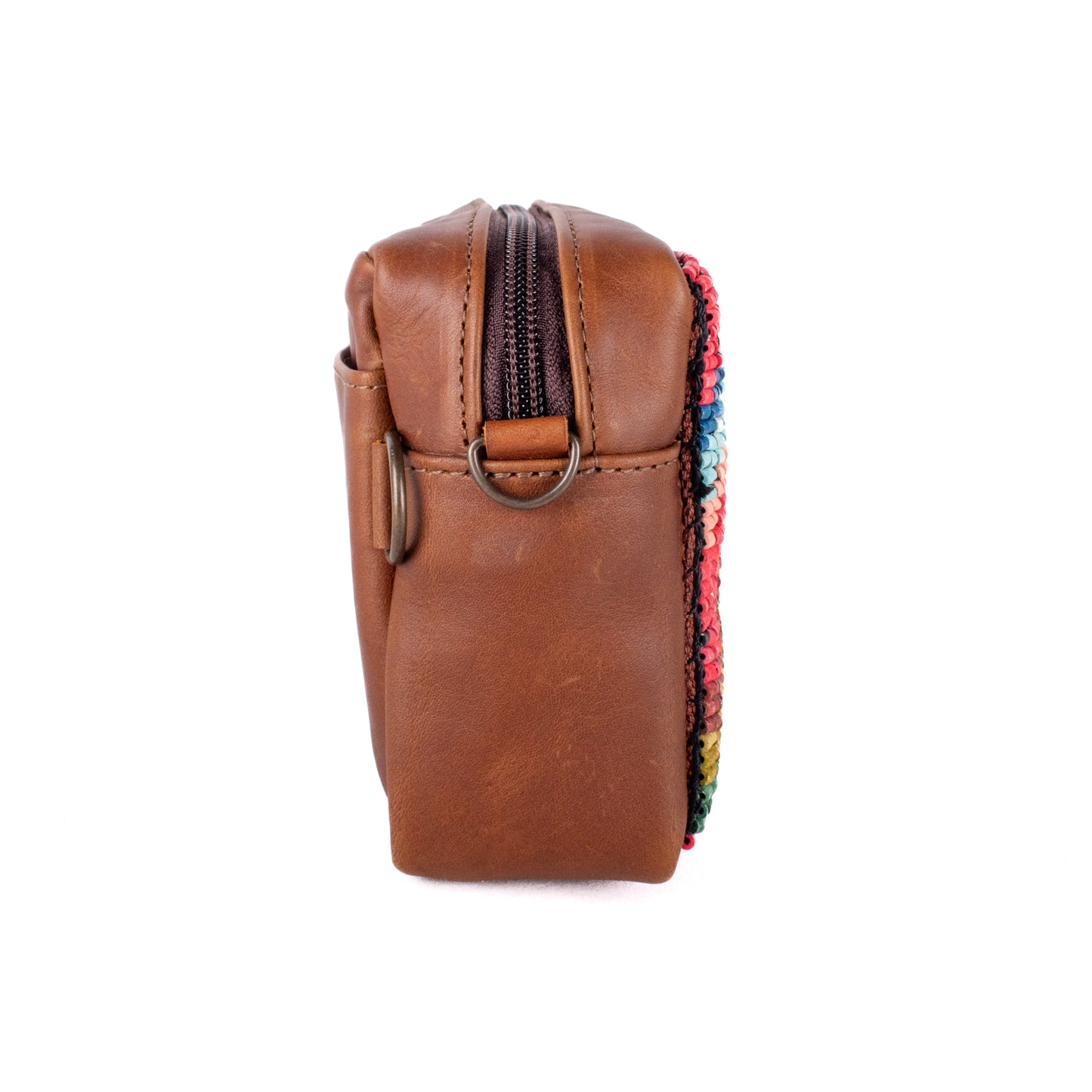 WANDER CROSSBODY SET - H&S BEADED PANEL - JAVANA - CAFE