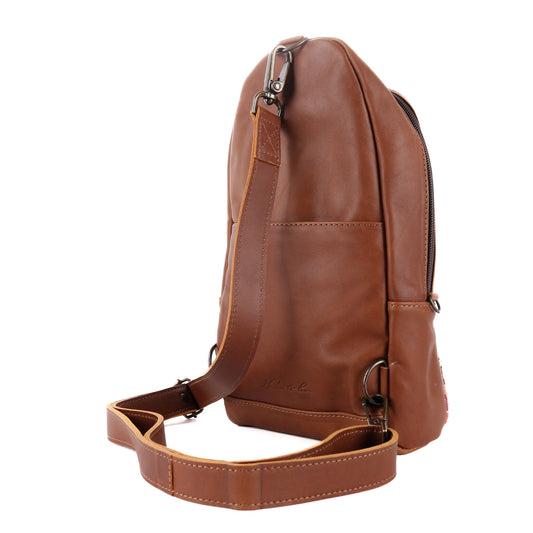 CROSSBODY SLING 2.0 - LARGE - H&S PANEL - CAFE - NO. 13795