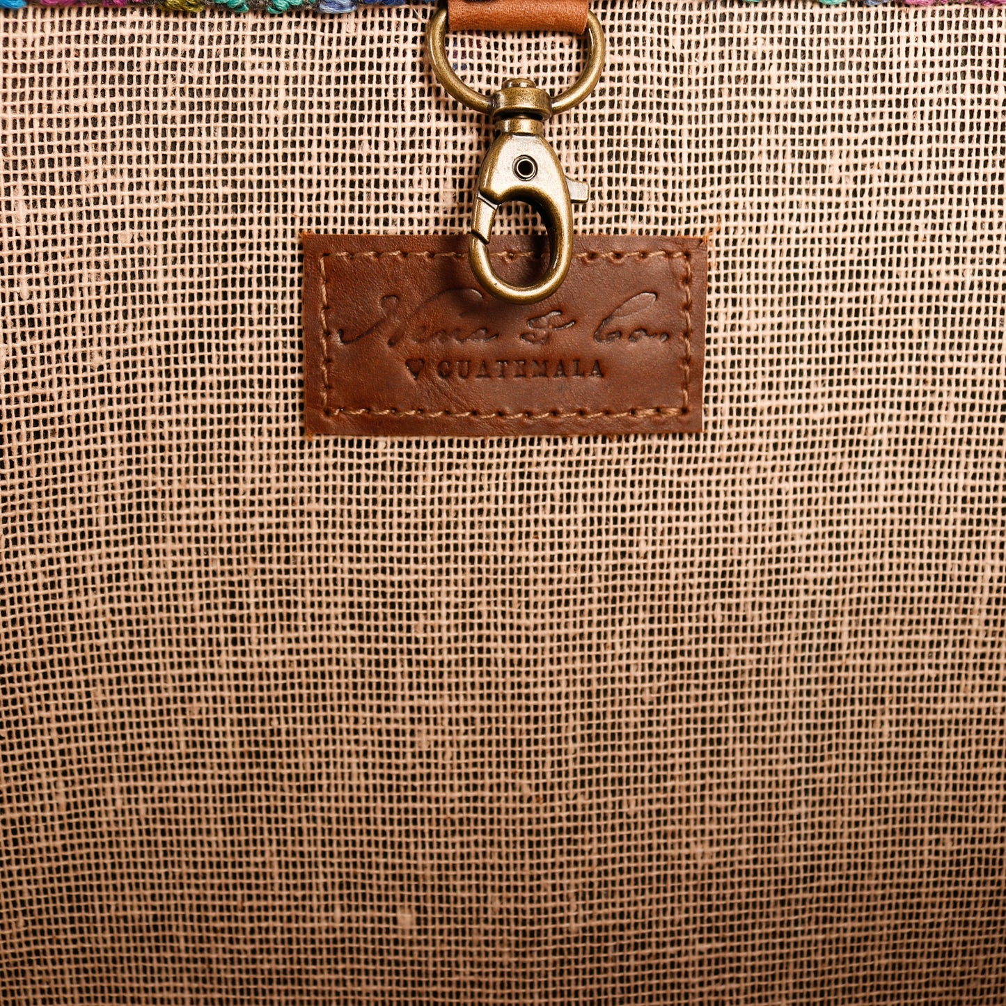 MEDIUM PERFECT TRAVEL TOTE - OOAK - AUBURN - NO. 12577