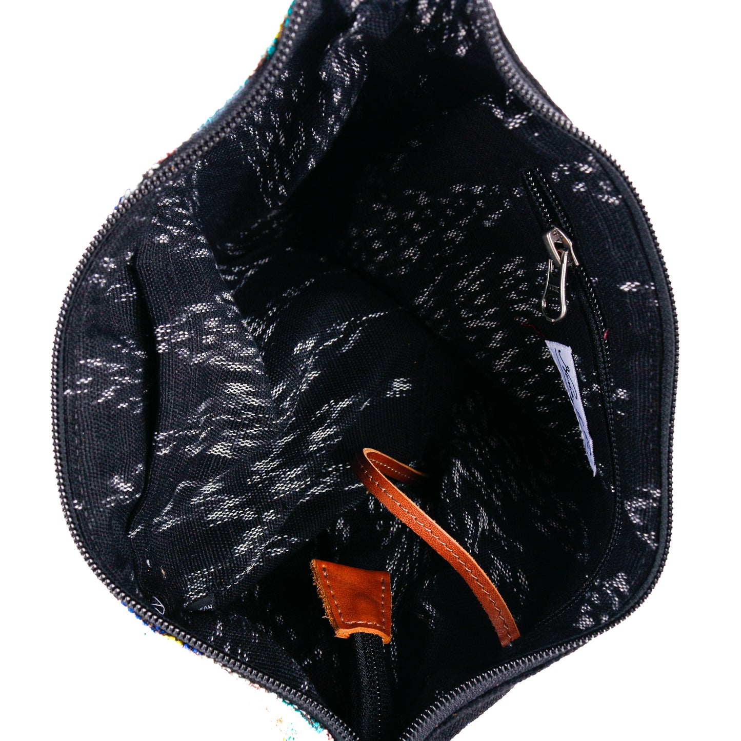 EXPEDITION BAG - SMALL - OOAK HUIPIL - CAFE - NO. 11493