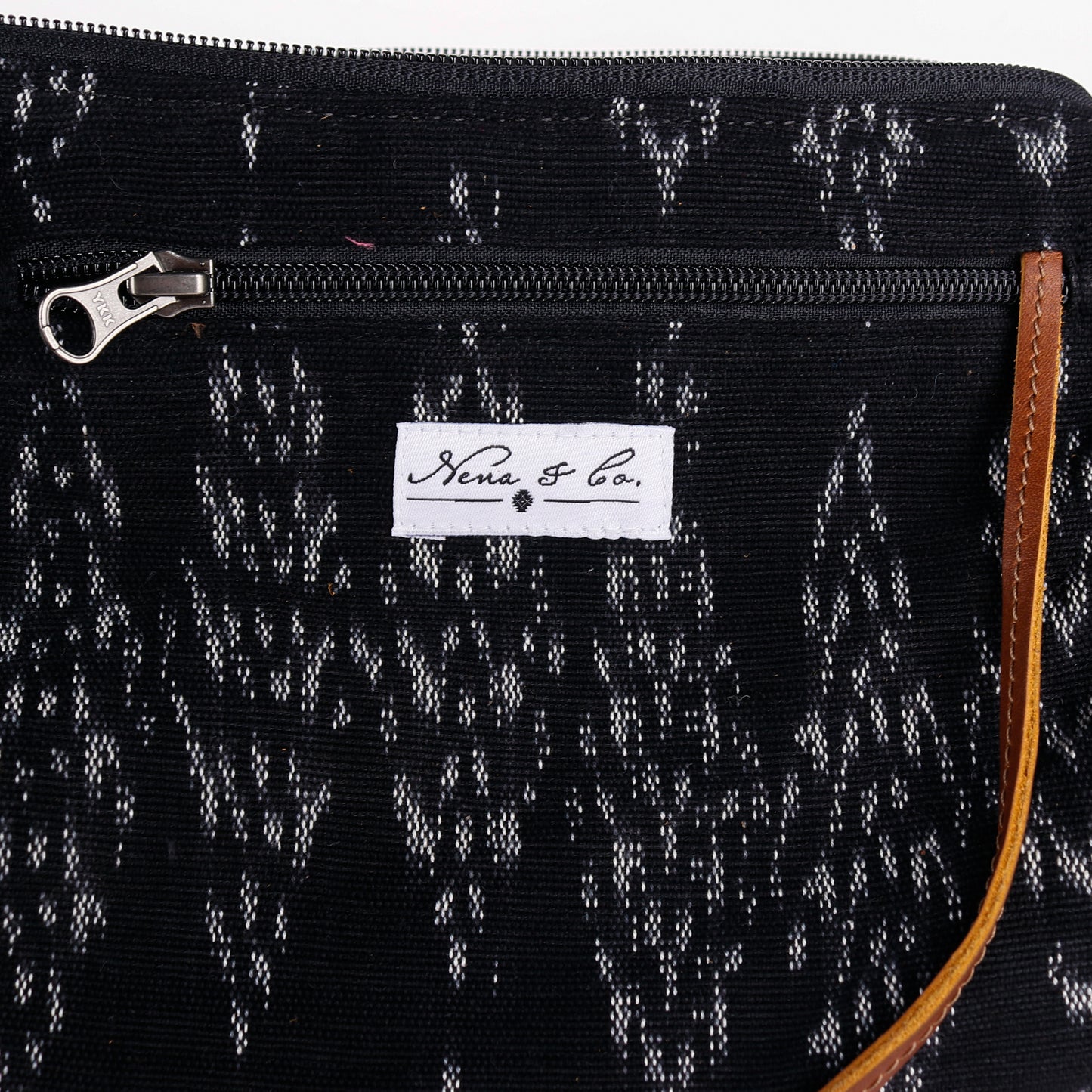 EXPEDITION BAG - SMALL - OOAK HUIPIL - CAFE - NO. 11493