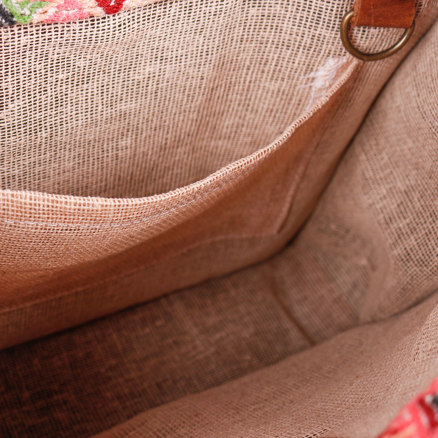 MEDIUM PERFECT TRAVEL TOTE - OOAK - AUBURN - NO. 12575