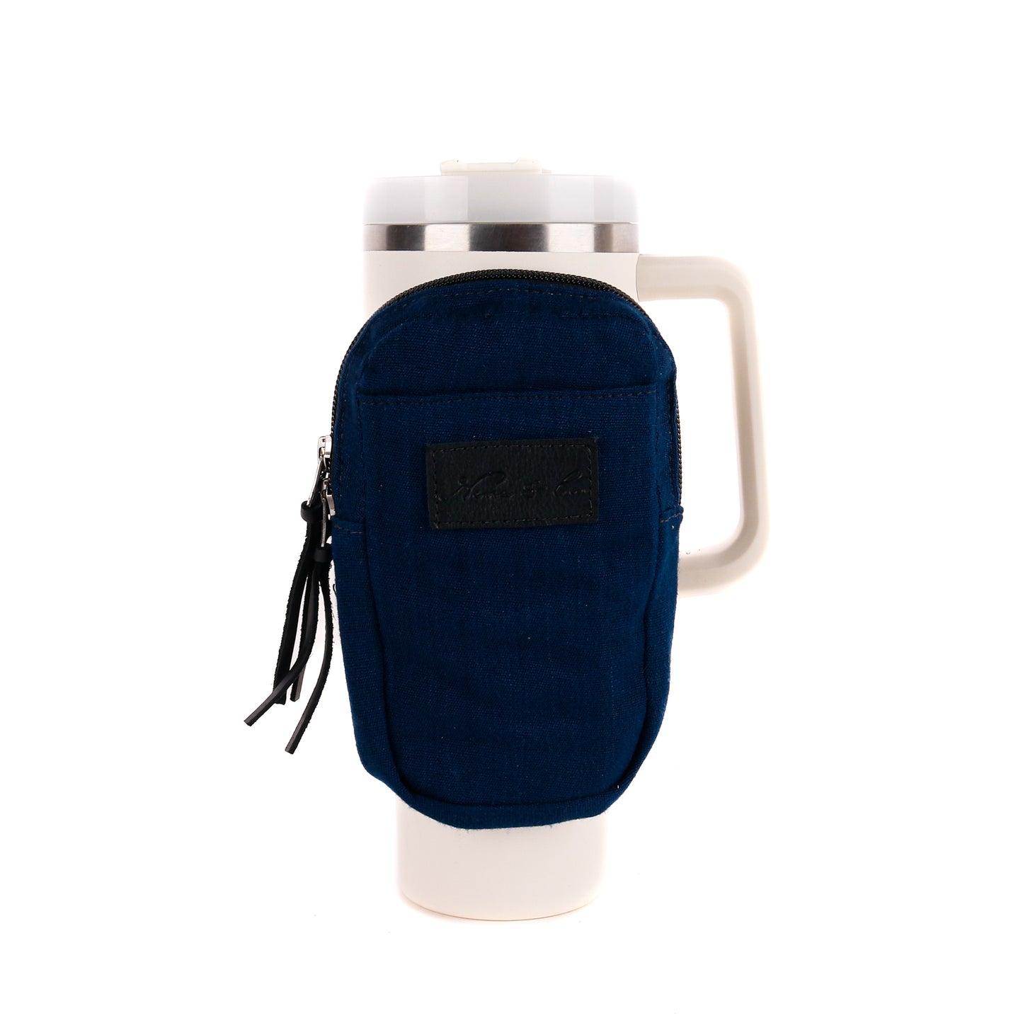 TUMBLER ACCESSORY POUCH - NAVY BLUE - BLACK