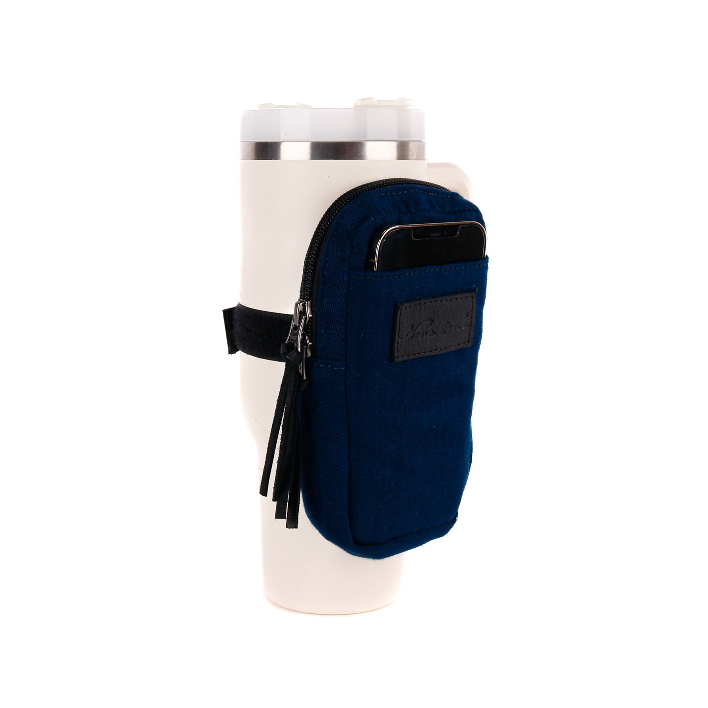 TUMBLER ACCESSORY POUCH - NAVY BLUE - BLACK