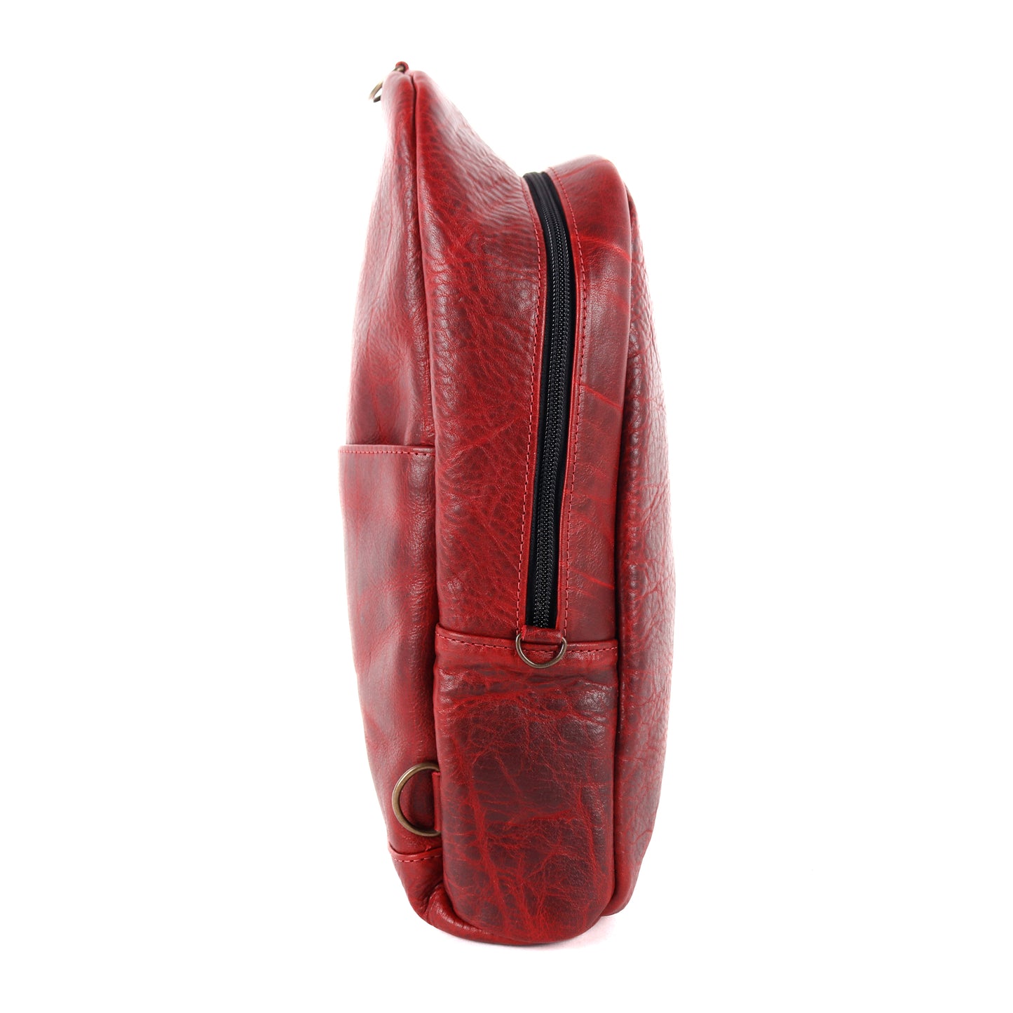 CROSSBODY SLING 2.0 - LARGE - FULL LEATHER - SAFFRON