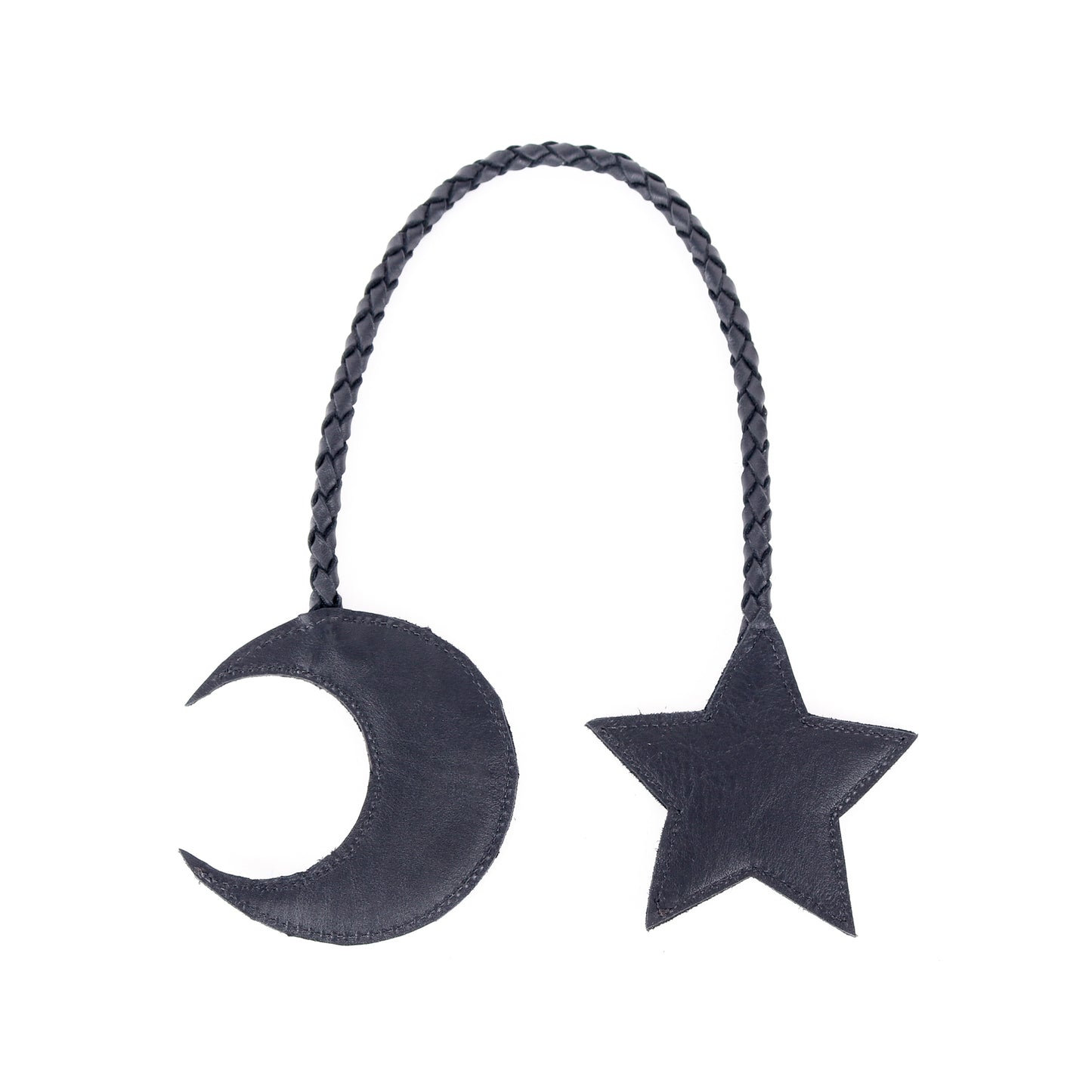 MOON & STAR TASSEL - BLACK