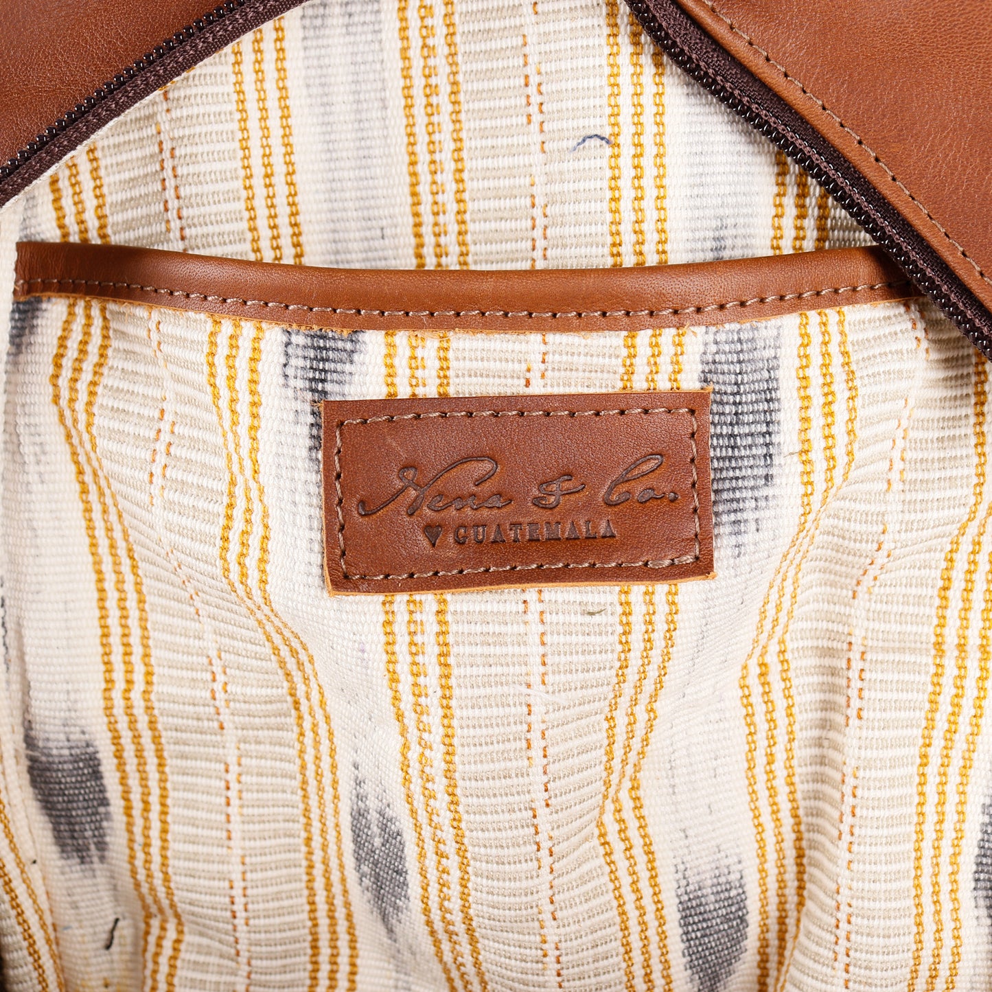 CROSSBODY SLING 2.0 - LARGE - H&S PANEL - CAFE - NO. 13793