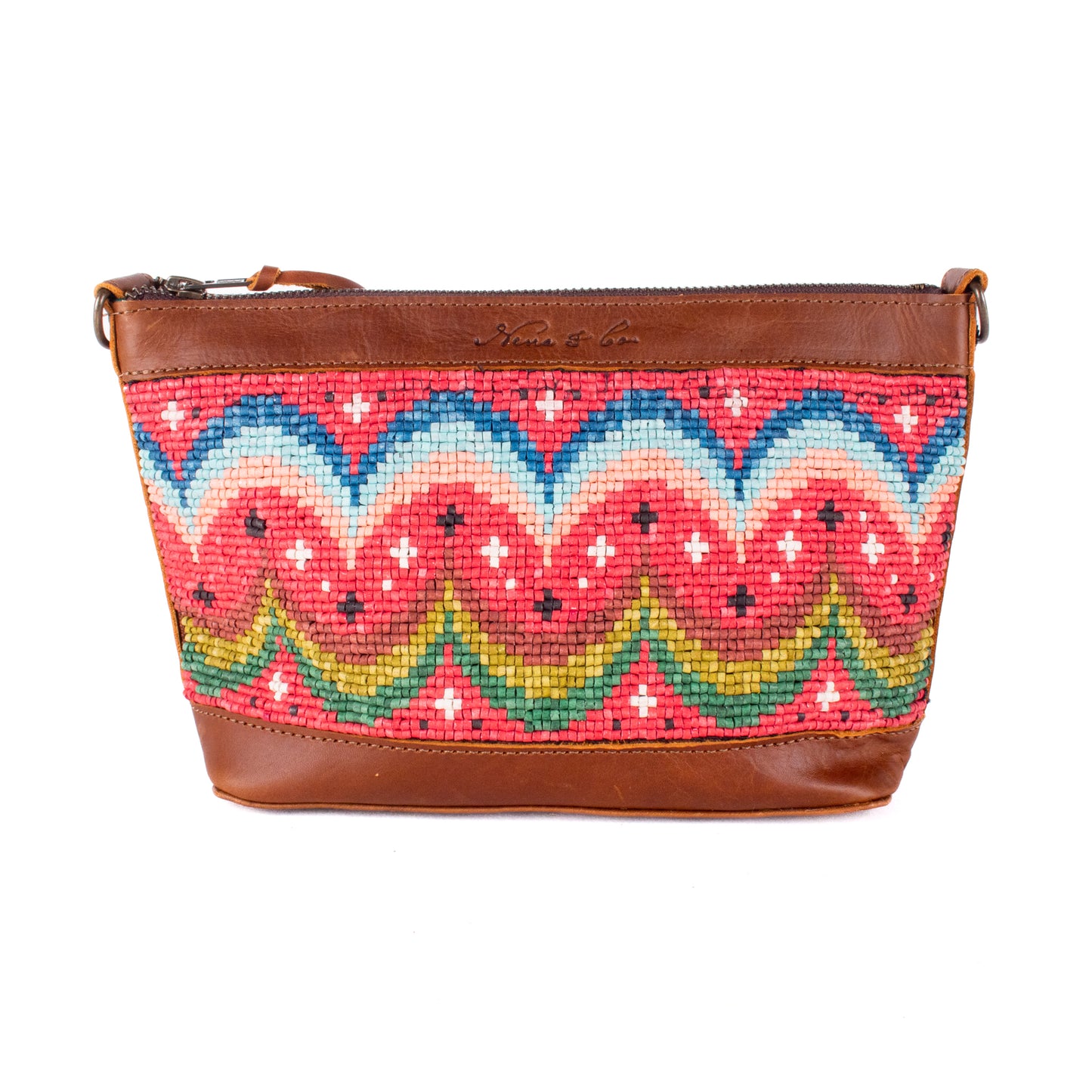 PERFECT NENITA - H&S BEADED PANEL - JAVANA - CAFE