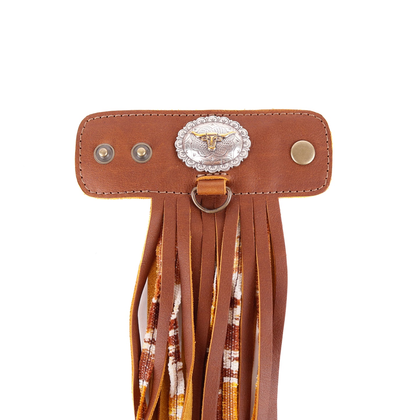 LAYERED TASSEL SET - LONGHORN - CAFE