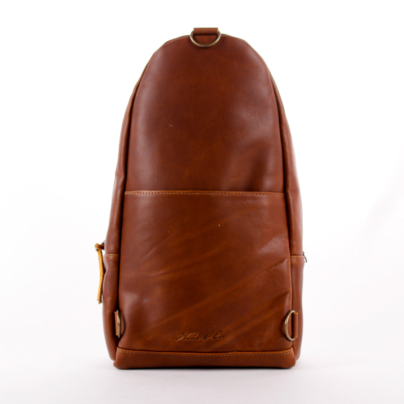CROSSBODY SLING 2.0 - LARGE - OOAK HUIPIL - CAFE - NO. 11664