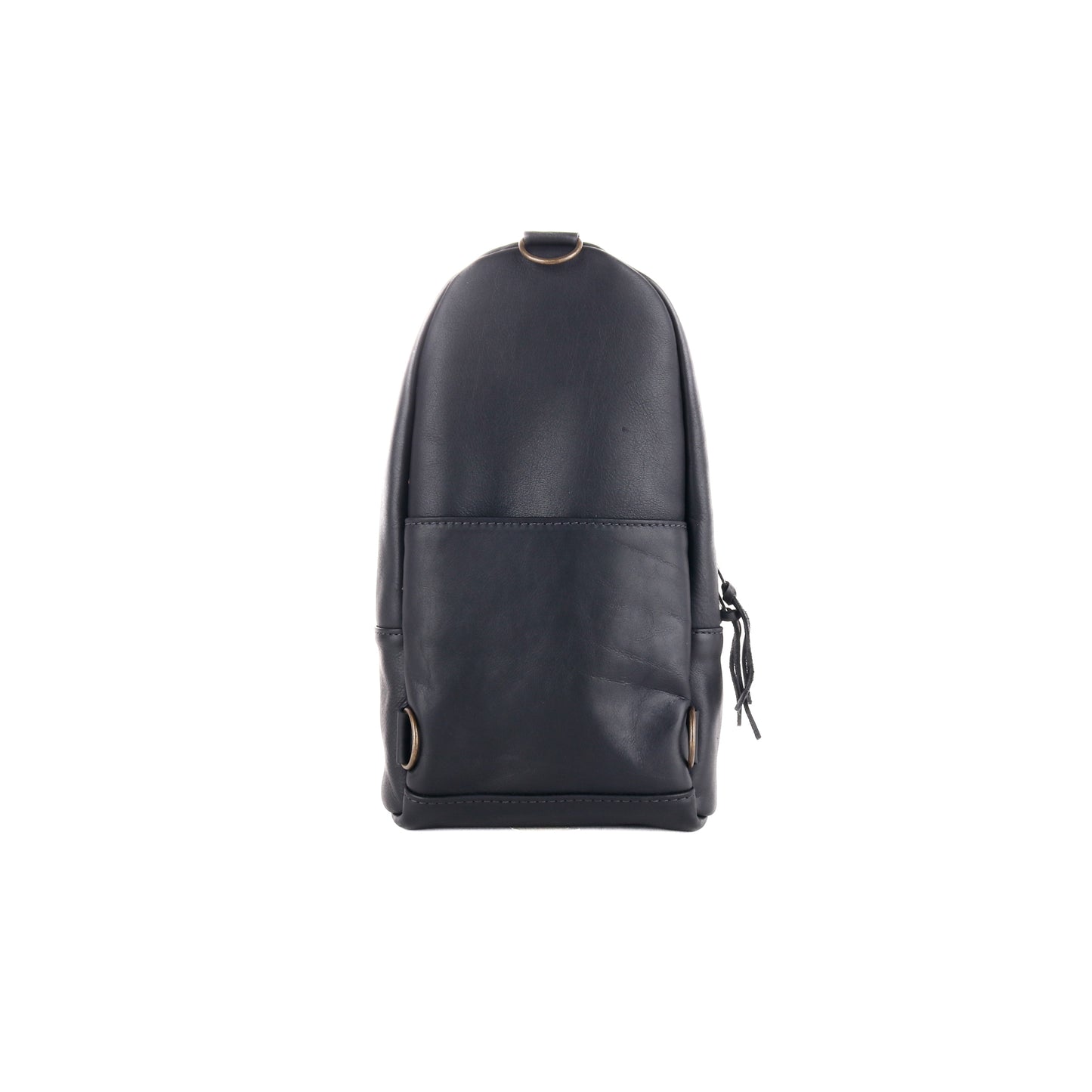 CROSSBODY SLING 2.0 - FULL LEATHER - NEW MOON ICON - BLACK