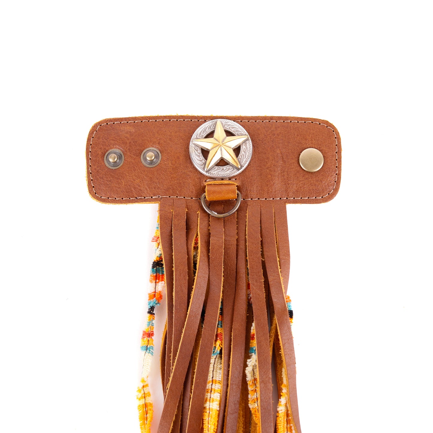 LAYERED TASSEL SET - STAR - CAFE