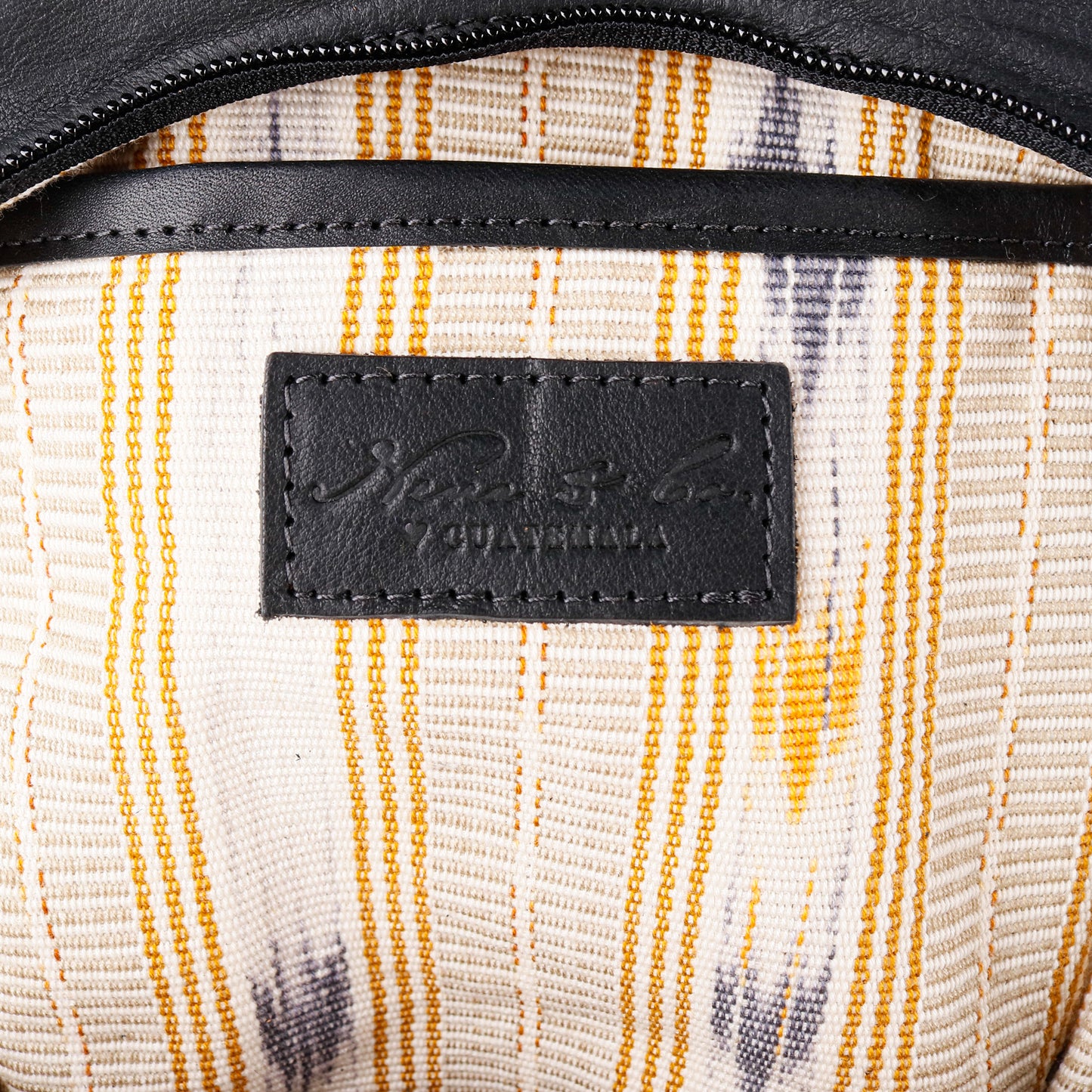 2.0 CROSSBODY SLING - ZAPOTEC PANEL - BLACK - NO. 12549