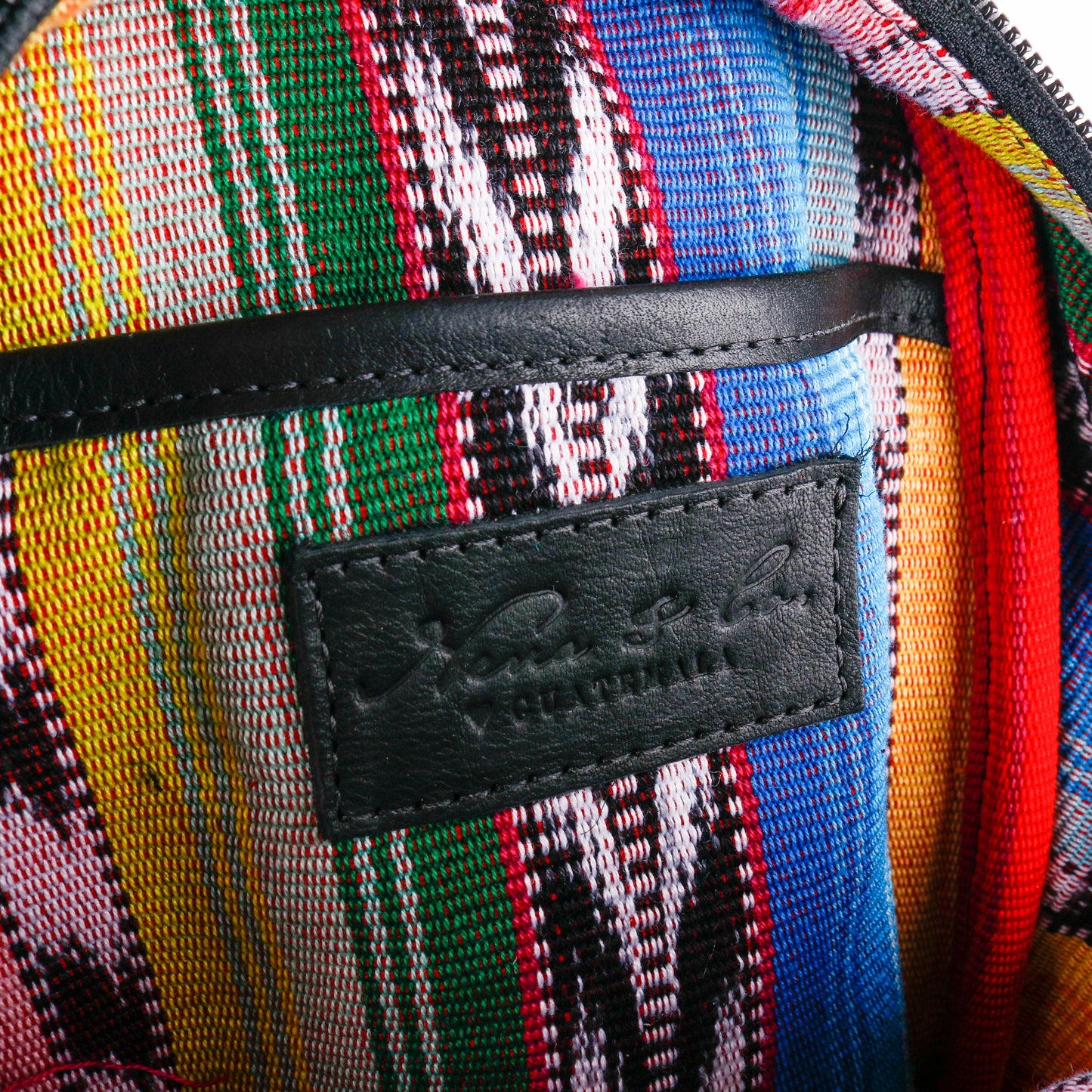 CROSSBODY SLING 2.0 - FULL LEATHER - NEW MOON ICON - BLACK