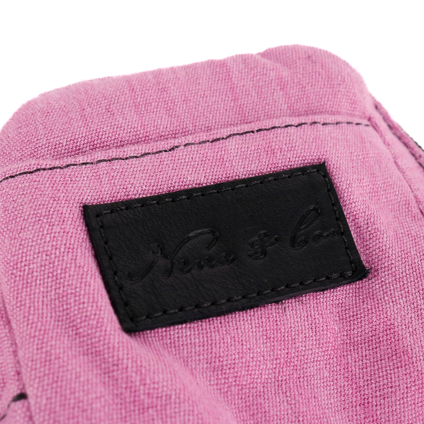 TUMBLER ACCESSORY POUCH - PINK - BLACK