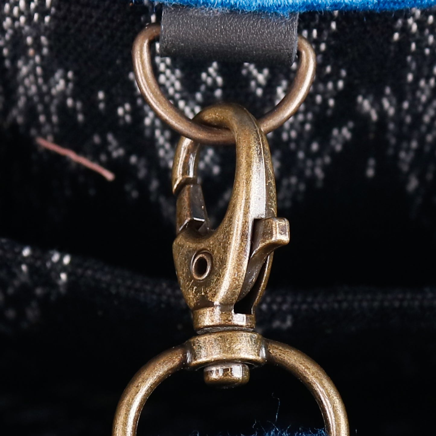 MEDIUM PERFECT TRAVEL TOTE - OOAK - BLACK - NO. 12744