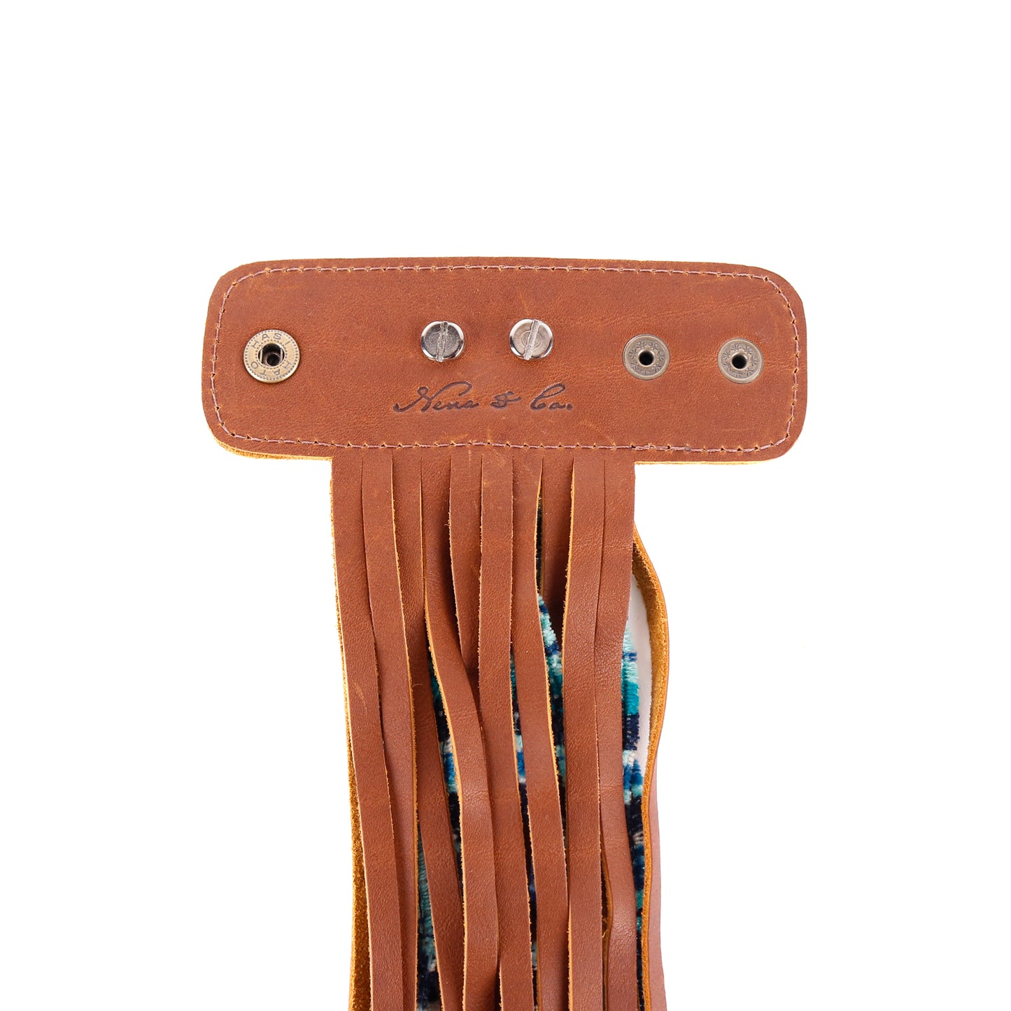 LAYERED TASSEL SET - HORSESHOE - CAFE